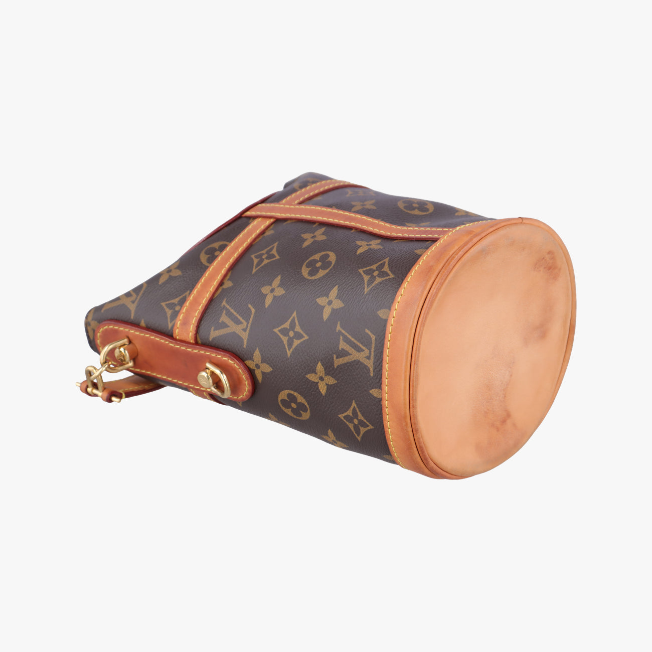 Pre-owned Louis Vuitton DUFFLE Brown Monogram Canvas M43587 shoulderbag | stylenewstar