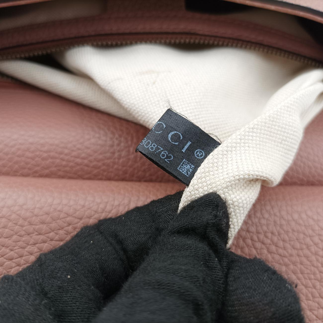 Pre-owned Gucci GG Marmont Pink Leather 421890 shoulderbag | stylenewstar