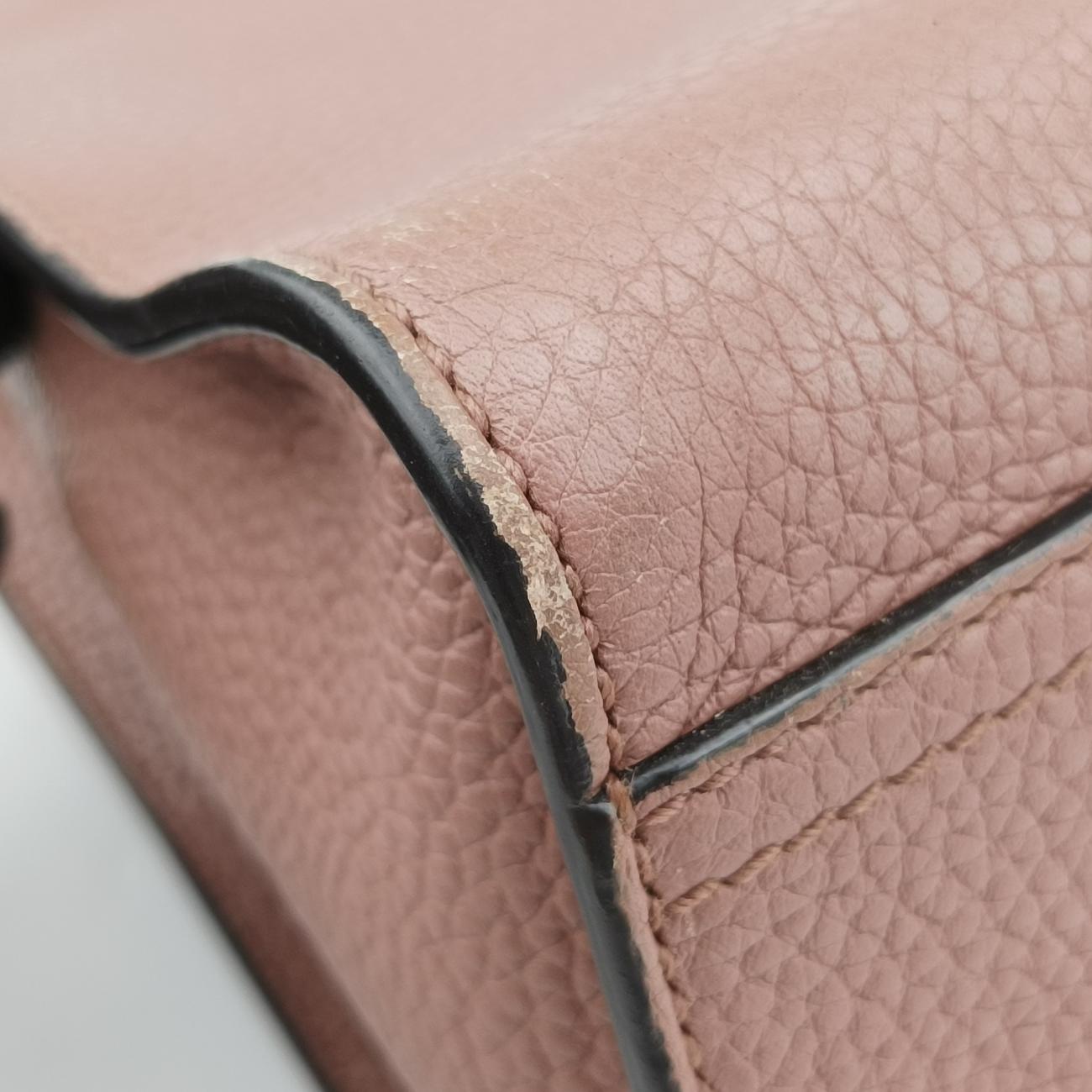 Pre-owned Gucci GG Marmont Pink Leather 421890 shoulderbag | stylenewstar