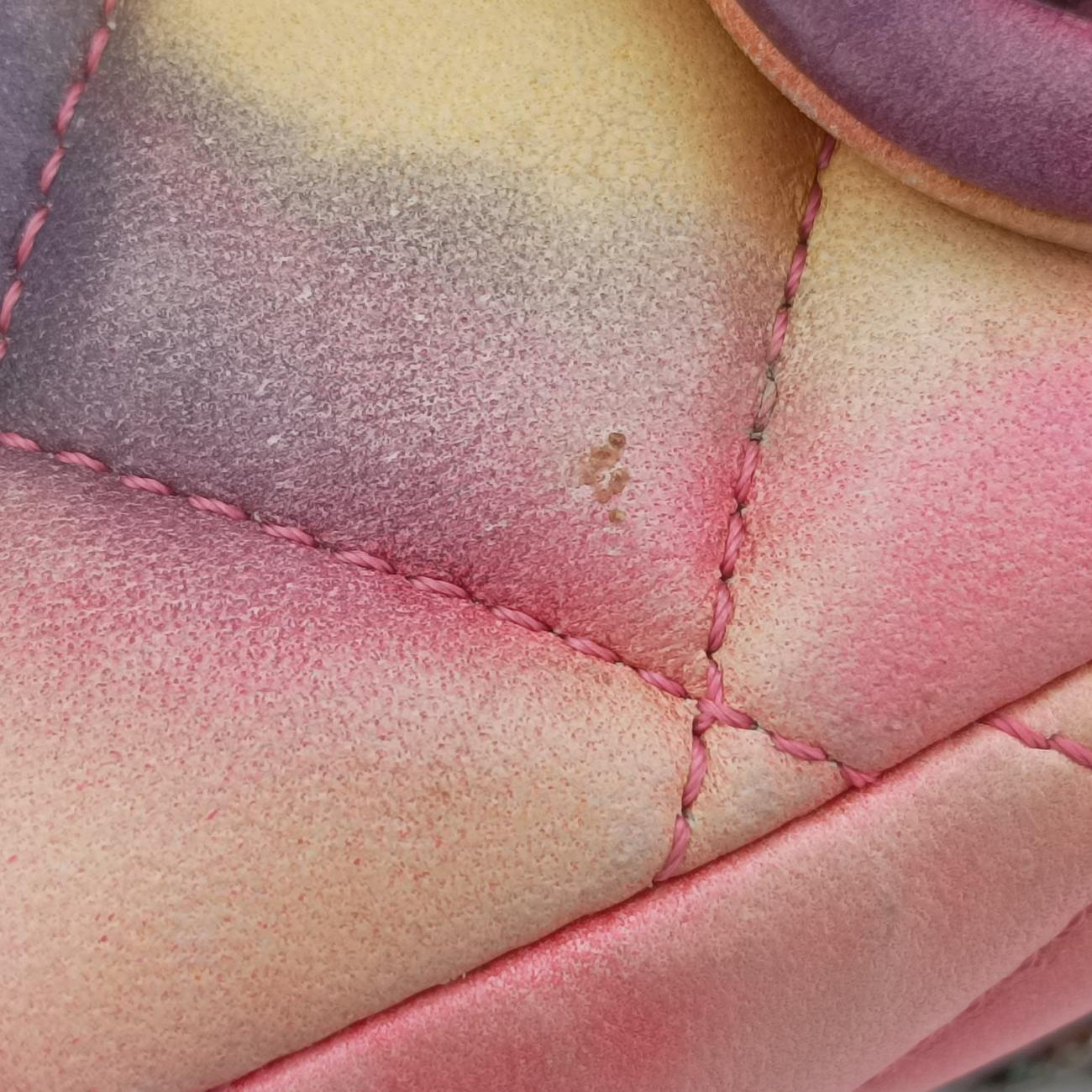 Pre-owned Chanel CC Logo Flower Power Matelasse Multicolour lambskin A92853 shoulderbag | stylenewstar