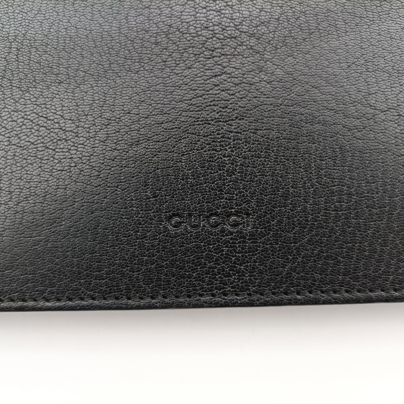 Vintage Gucci Future Bow Black×White Leather 466417 shoulderbag | stylenewstar