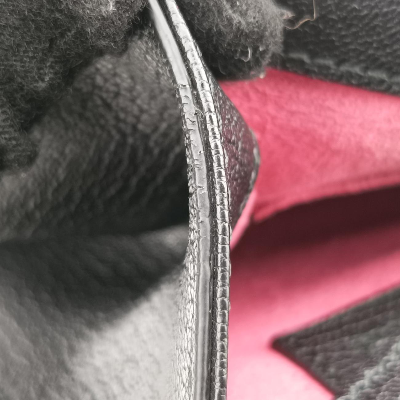 Vintage Gucci Future Bow Black×White Leather 466417 shoulderbag | stylenewstar