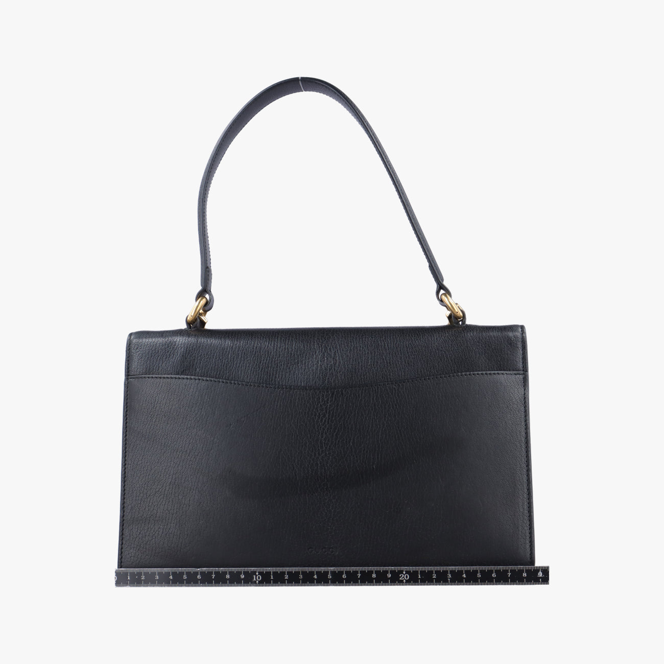 Vintage Gucci Future Bow Black×White Leather 466417 shoulderbag | stylenewstar