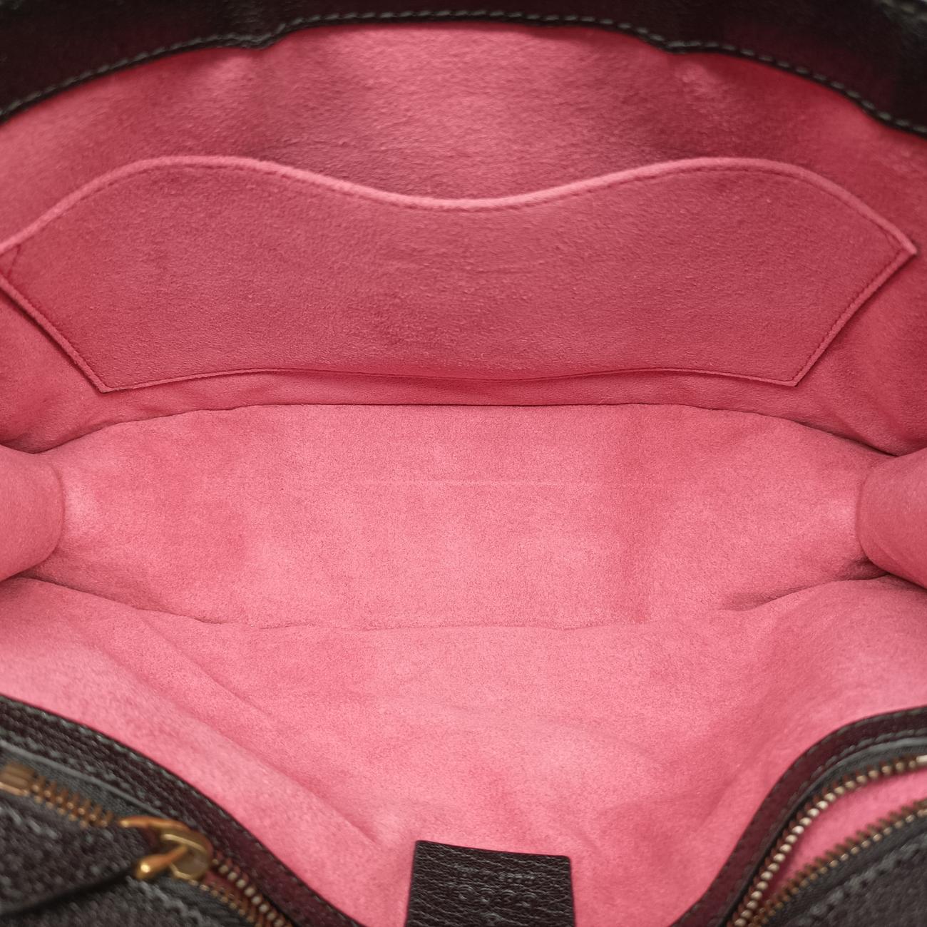 Vintage Gucci Future Bow Black×White Leather 466417 shoulderbag | stylenewstar