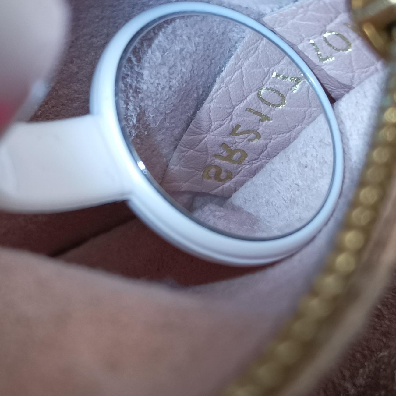 Pre-owned Louis Vuitton Wight EBENE×Magnolia Damier Canvas×Taurillon Leather N64418 shoulderbag | stylenewstar