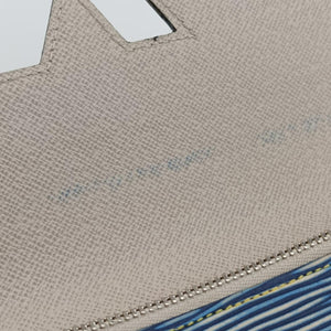 Portefeuille Twist Chain Wallet Blue Epi SP0155