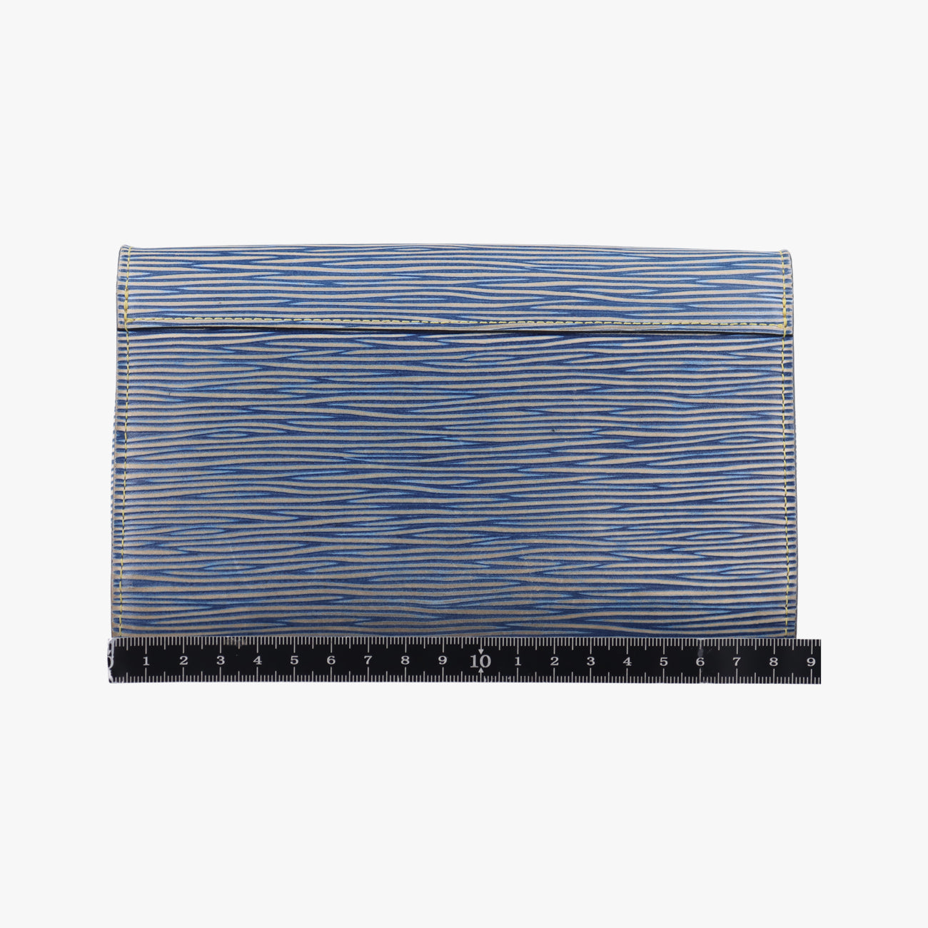 Portefeuille Twist Chain Wallet Blue Epi SP0155
