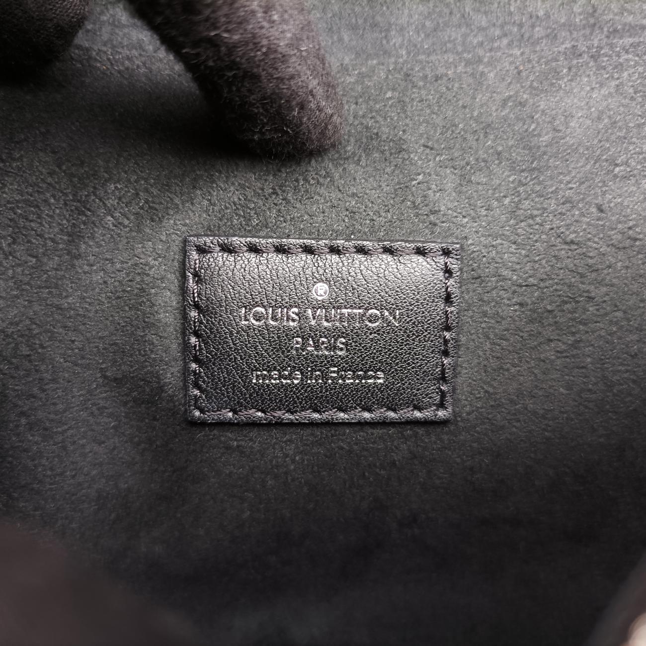 Pre-owned Louis Vuitton Pochette Kabuki Mask Brown×MARRON×FUCHSIA Monogram Reverse×Epi M43495 shoulderbag | stylenewstar