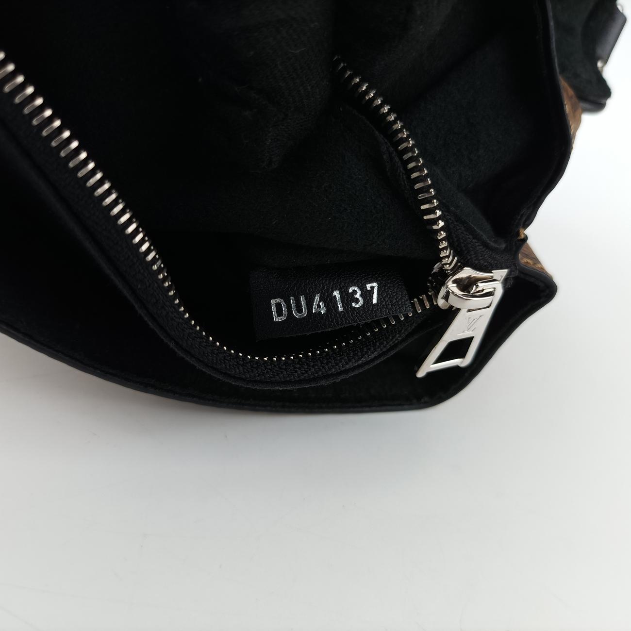 Pre-owned Louis Vuitton Pochette Kabuki Mask Brown×MARRON×FUCHSIA Monogram Reverse×Epi M43495 shoulderbag | stylenewstar