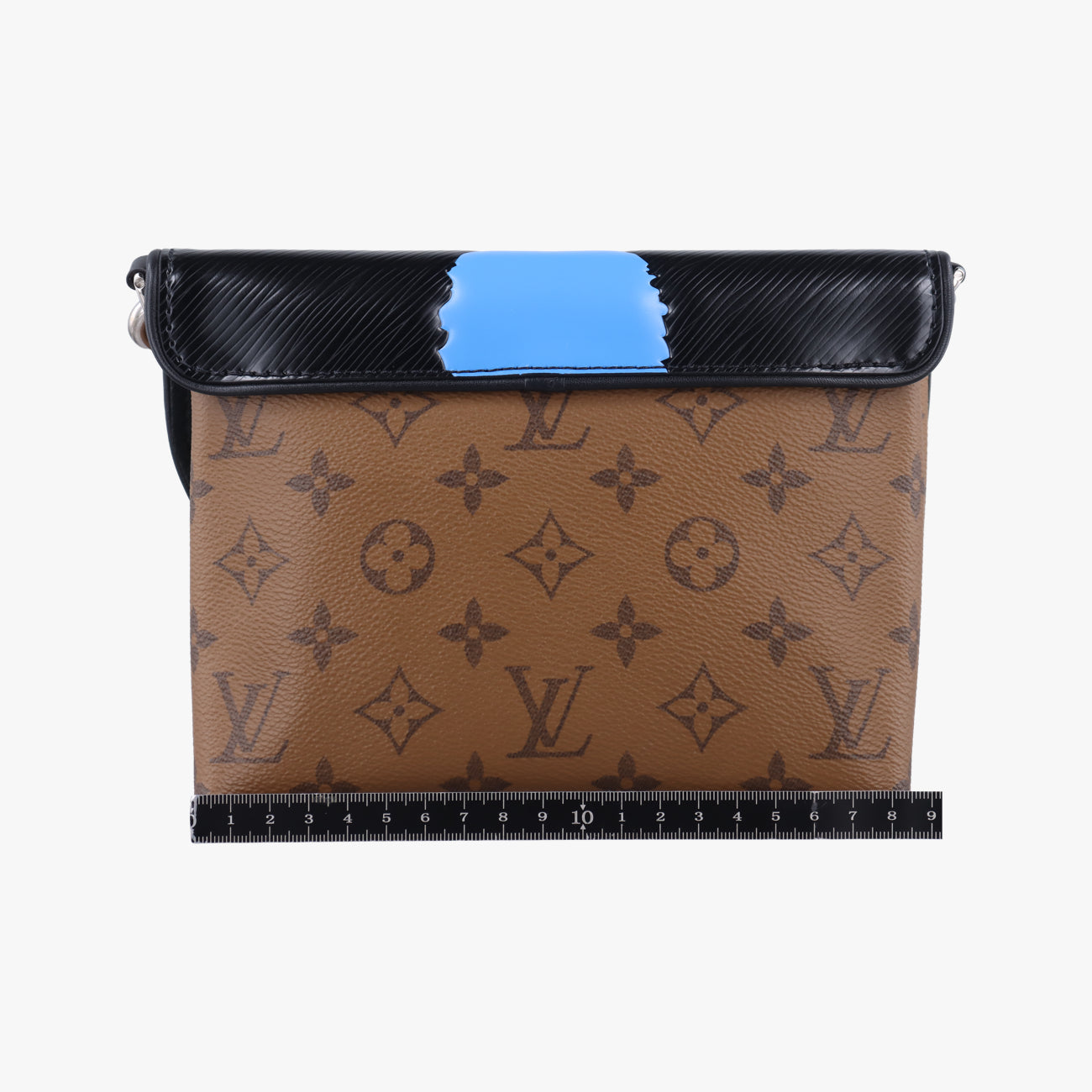 Pre-owned Louis Vuitton Pochette Kabuki Mask Brown×MARRON×FUCHSIA Monogram Reverse×Epi M43495 shoulderbag | stylenewstar