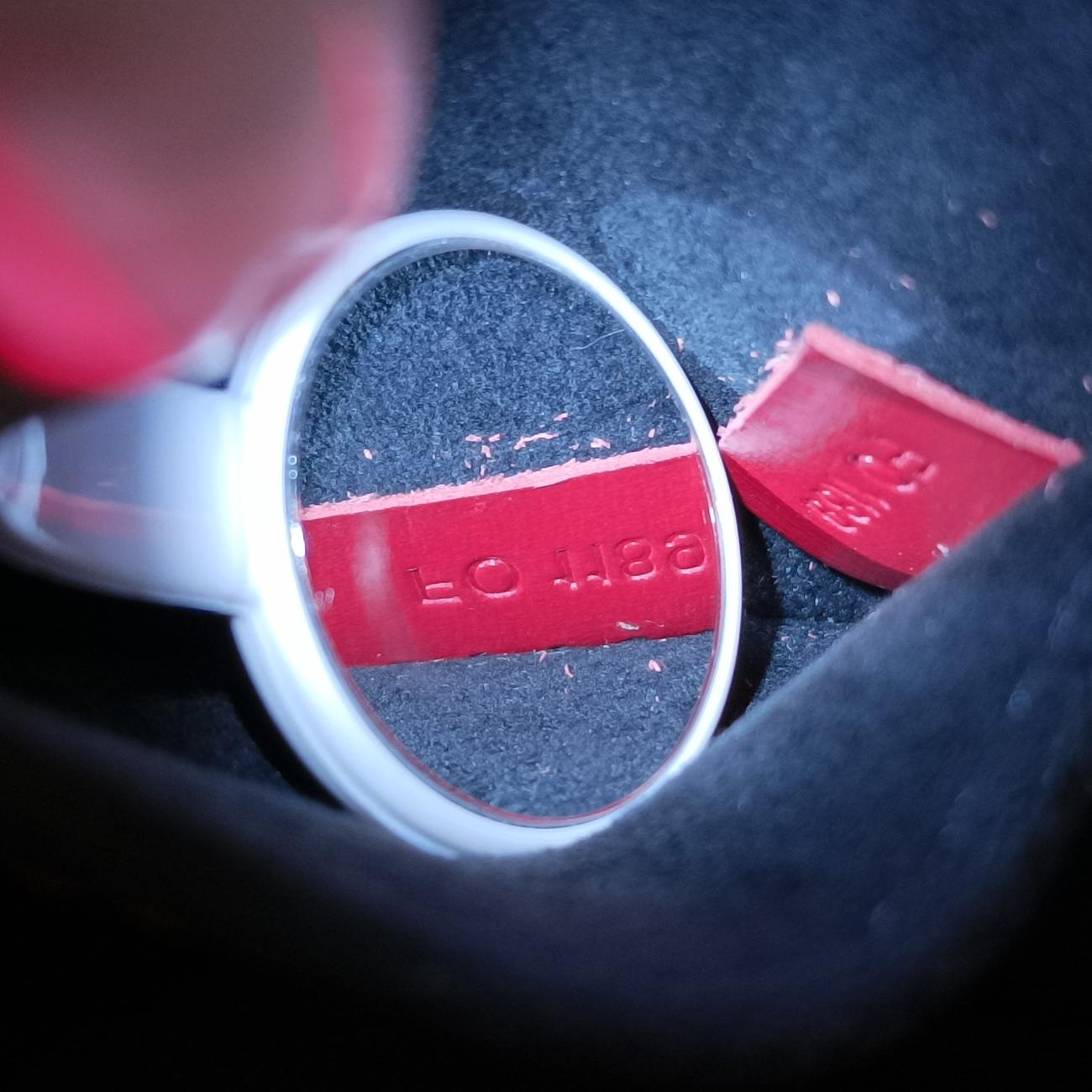 Pre-owned Louis Vuitton DAUPHINE　mini Red Vernis M90499 shoulderbag | stylenewstar