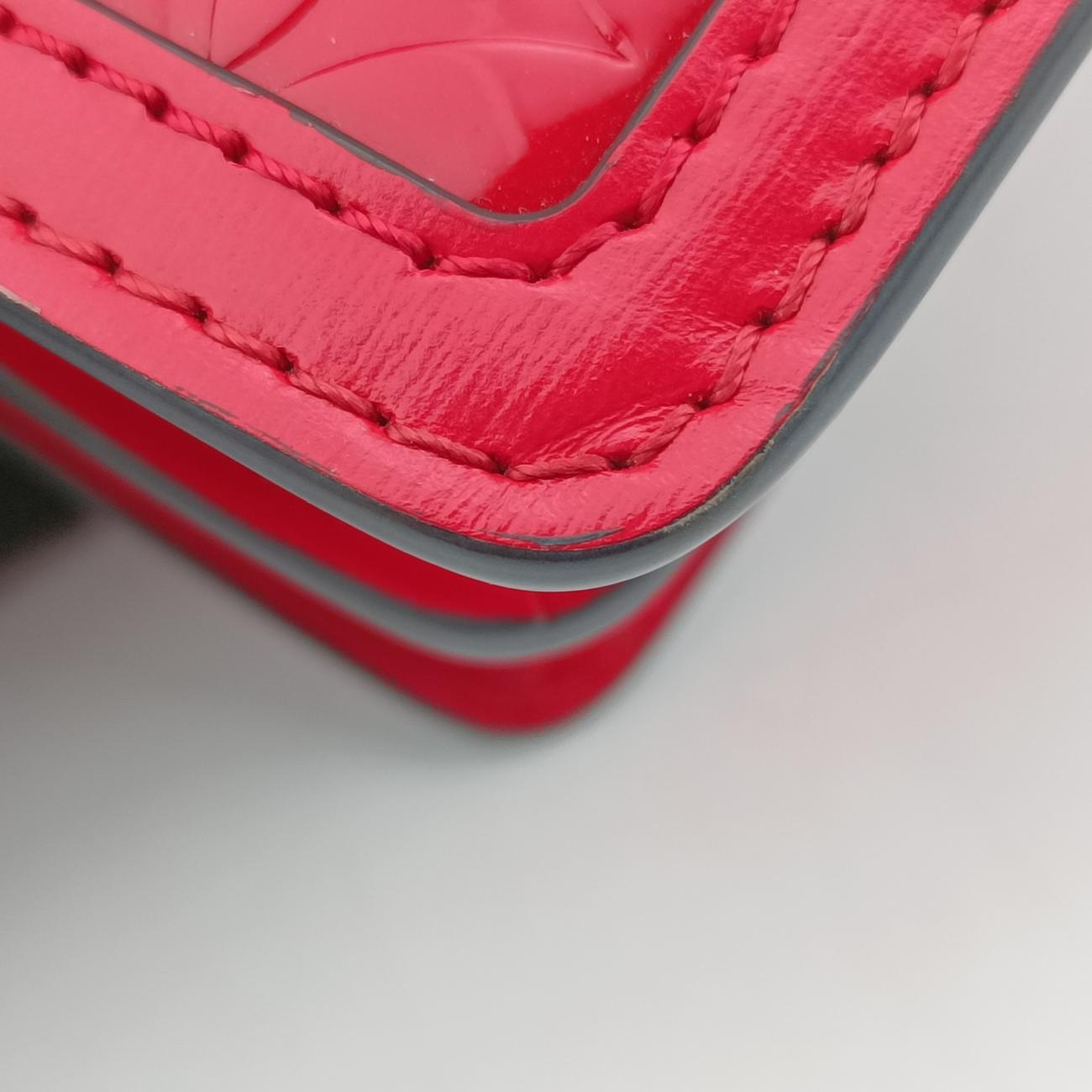 Pre-owned Louis Vuitton DAUPHINE　mini Red Vernis M90499 shoulderbag | stylenewstar