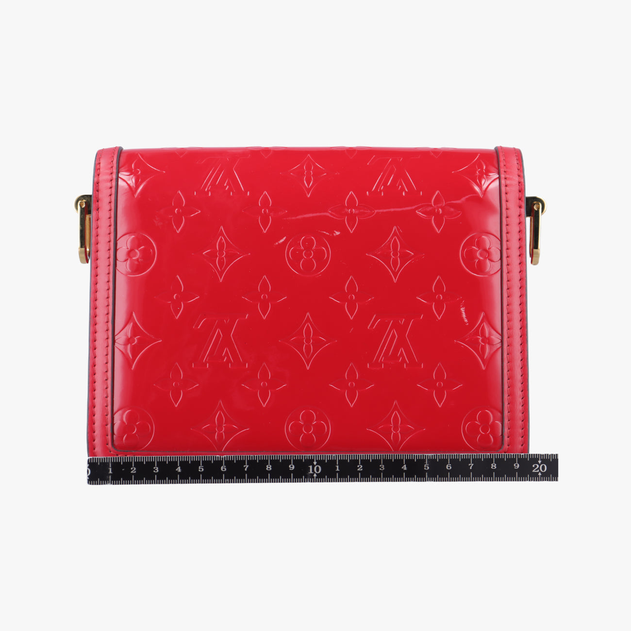 Pre-owned Louis Vuitton DAUPHINE　mini Red Vernis M90499 shoulderbag | stylenewstar