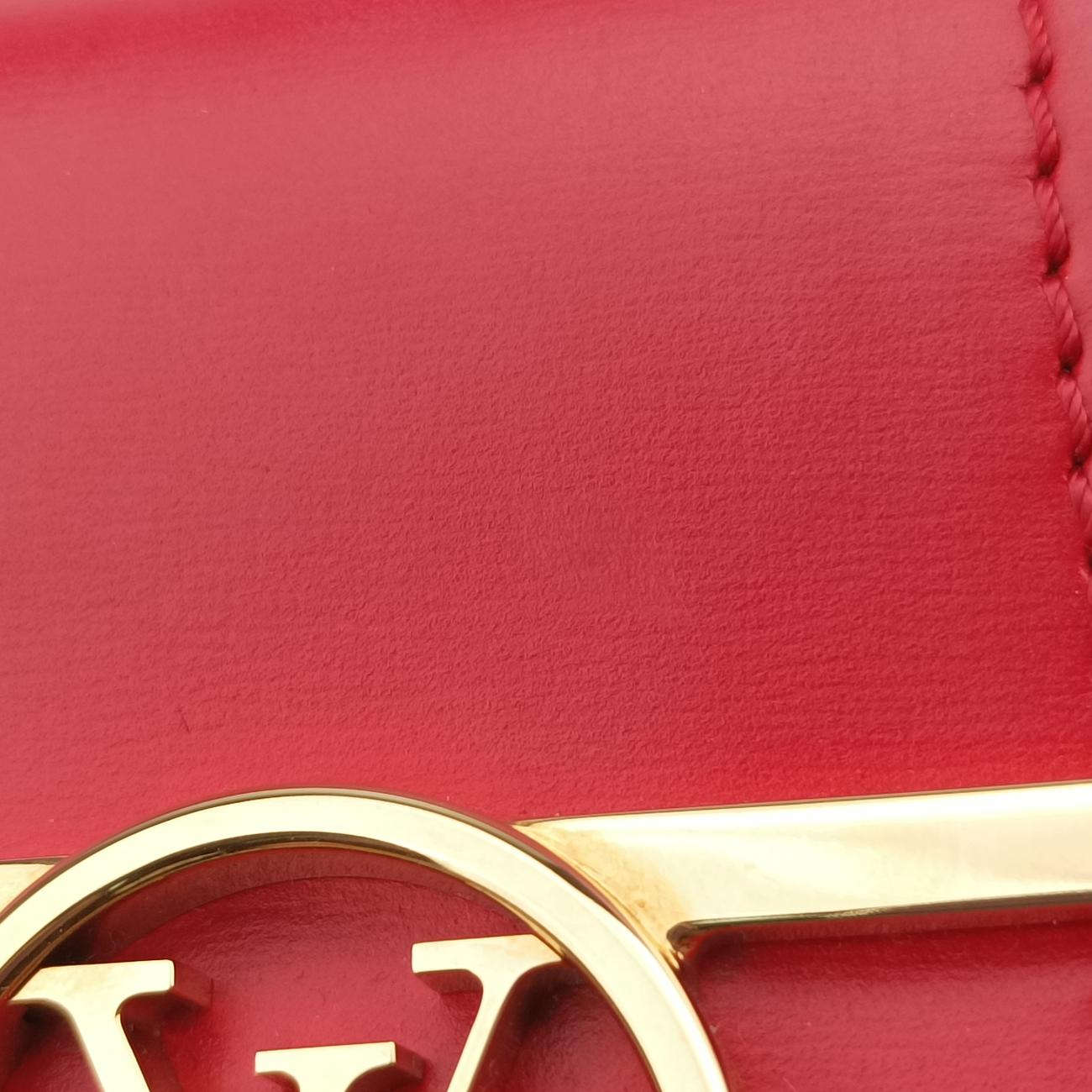 Pre-owned Louis Vuitton DAUPHINE　mini Red Vernis M90499 shoulderbag | stylenewstar