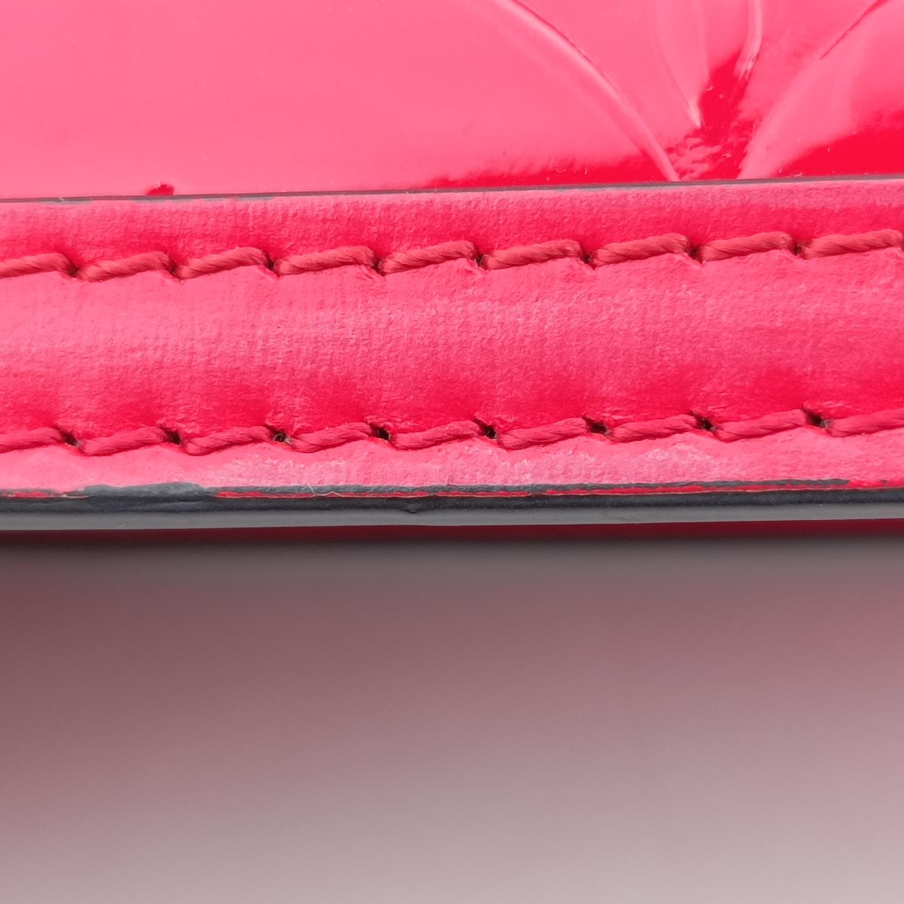 Pre-owned Louis Vuitton DAUPHINE　mini Red Vernis M90499 shoulderbag | stylenewstar