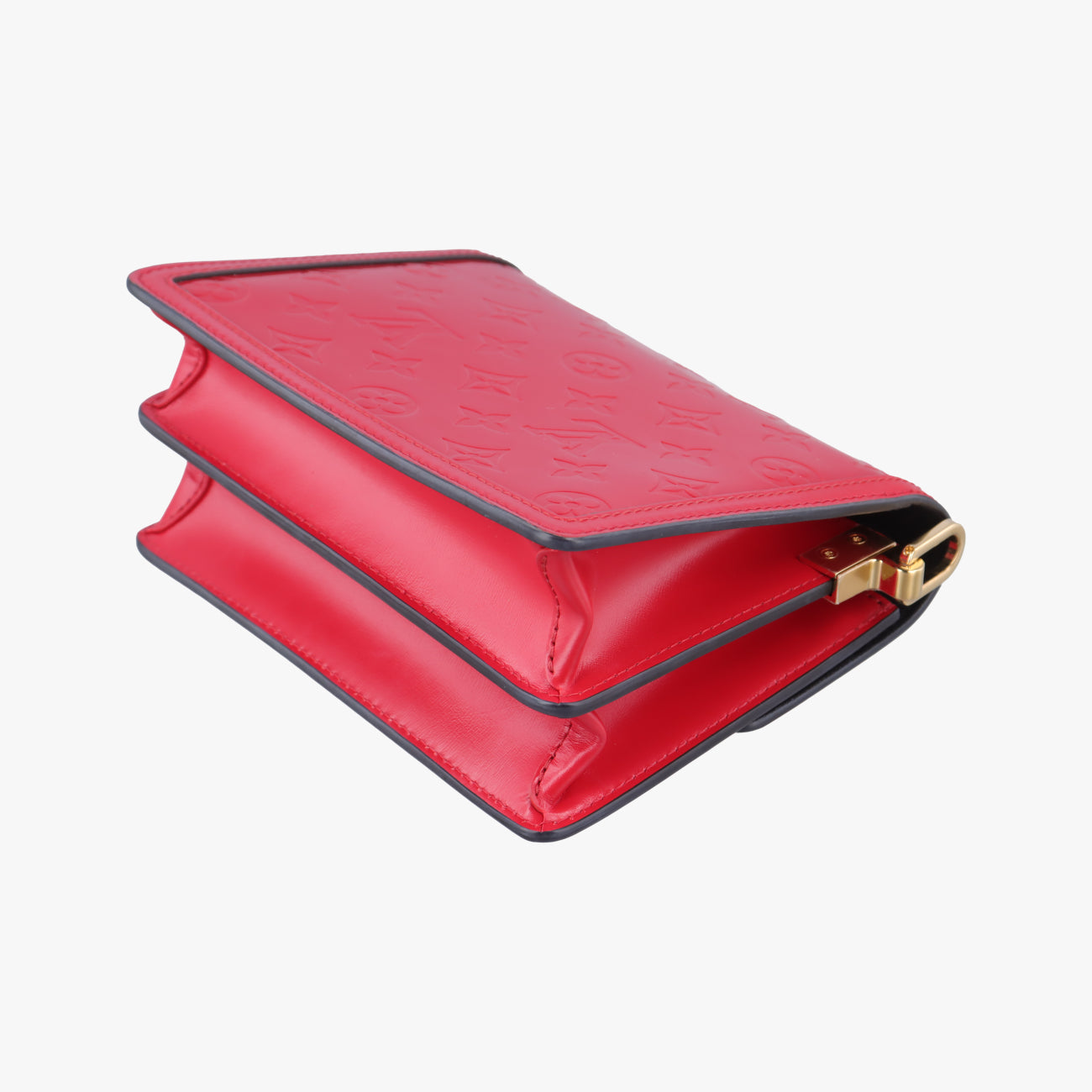 Pre-owned Louis Vuitton DAUPHINE　mini Red Vernis M90499 shoulderbag | stylenewstar