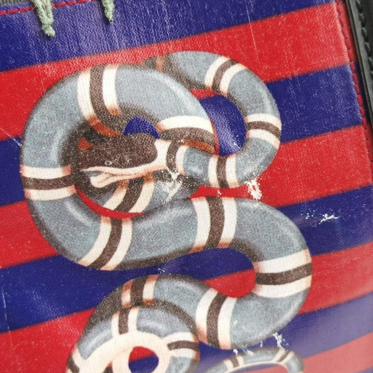 Pre-owned Gucci GG Supreme Carry-On Duffel Multicolour PVC coated canvas 474131 shoulderbag | stylenewstar