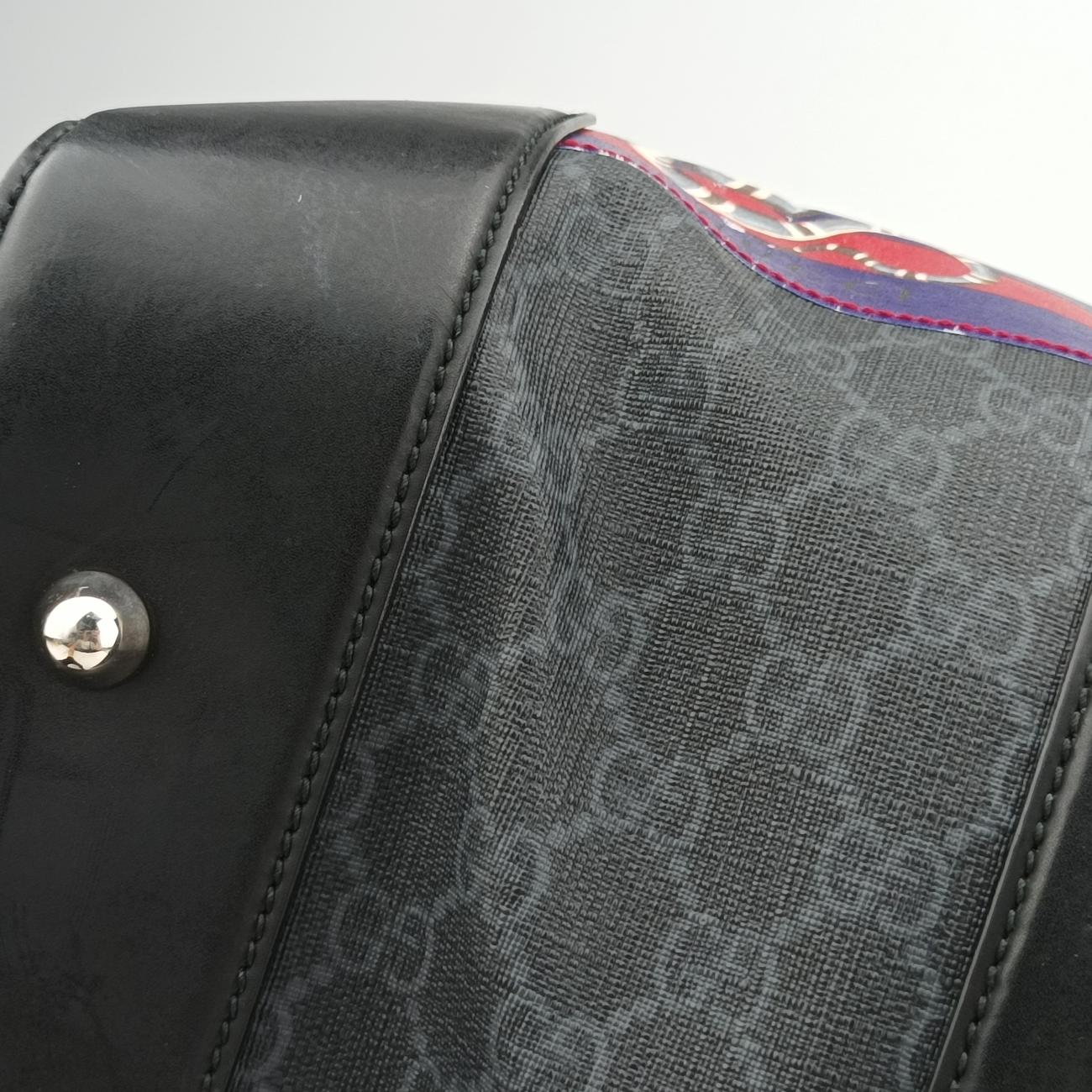 Pre-owned Gucci GG Supreme Carry-On Duffel Multicolour PVC coated canvas 474131 shoulderbag | stylenewstar