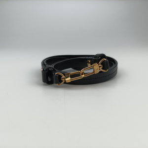 Padlock on strap Brown×Noir　 Monogram canvas×leather ICチップ