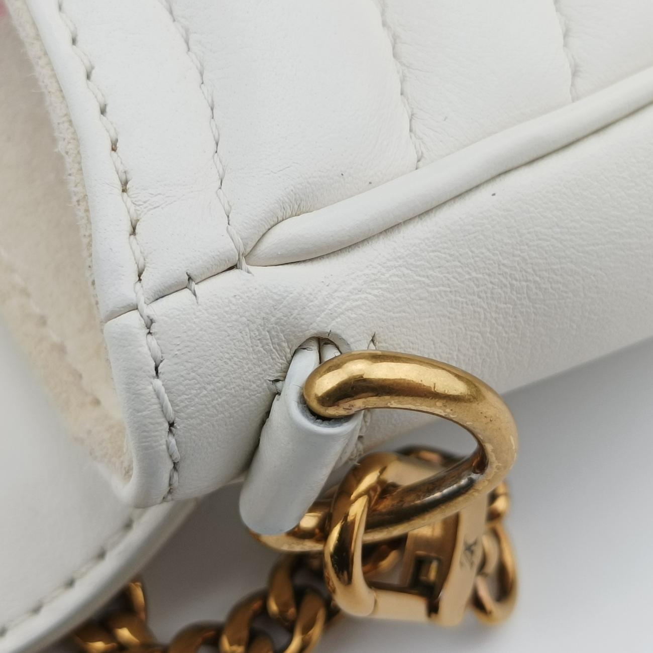 Pre-owned Louis Vuitton New Wave Multi-Pochette SNOW Leather Ｍ56466 shoulderbag | stylenewstar