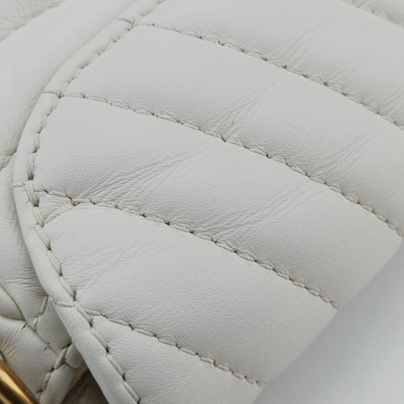 Pre-owned Louis Vuitton New Wave Multi-Pochette SNOW Leather Ｍ56466 shoulderbag | stylenewstar