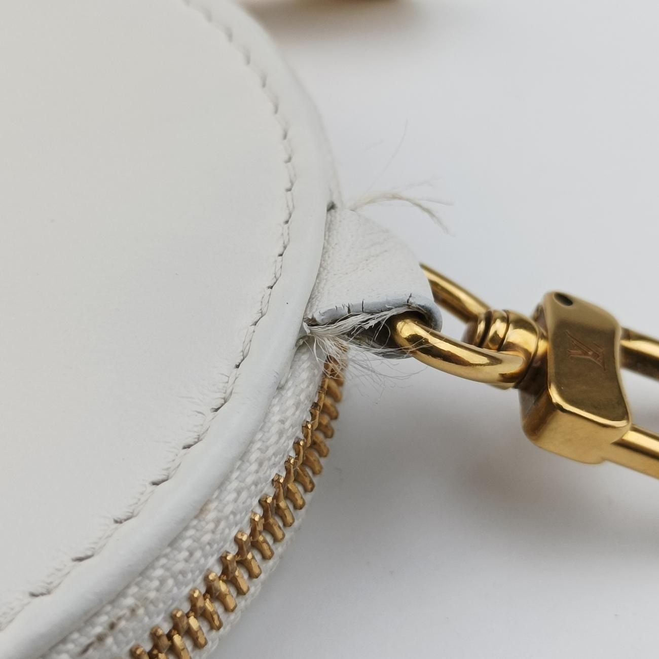 Pre-owned Louis Vuitton New Wave Multi-Pochette SNOW Leather Ｍ56466 shoulderbag | stylenewstar