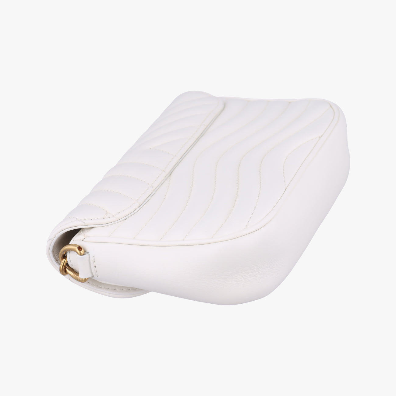 Pre-owned Louis Vuitton New Wave Multi-Pochette SNOW Leather Ｍ56466 shoulderbag | stylenewstar