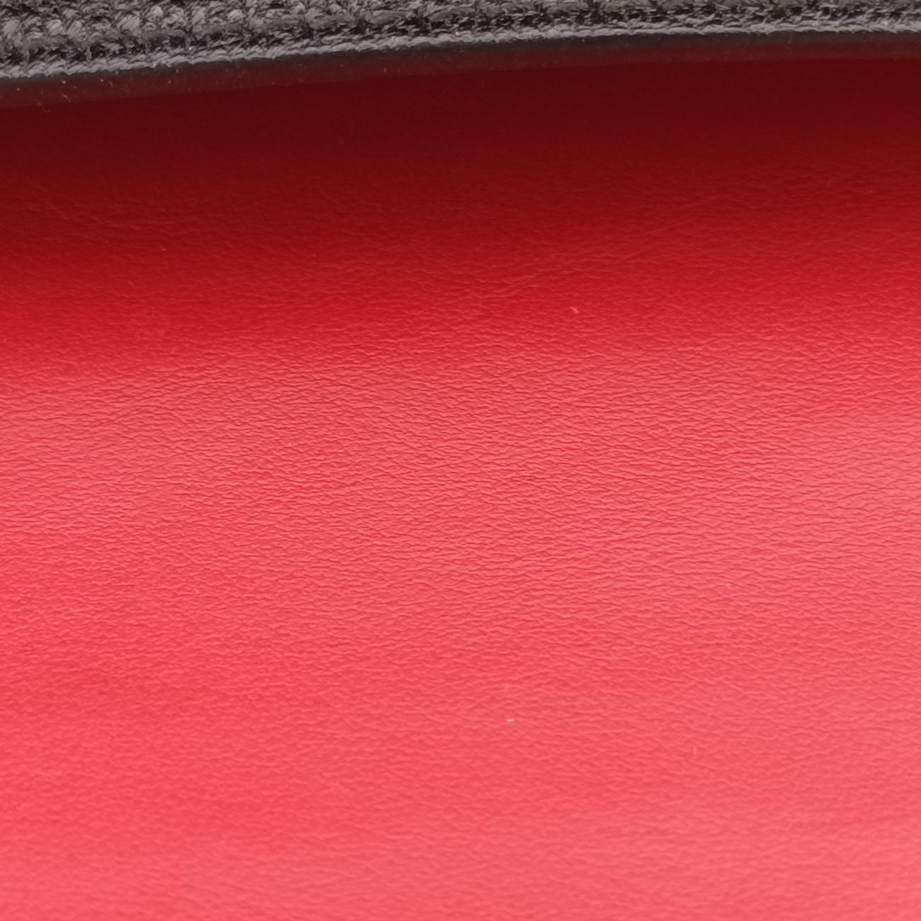 Vintage Prada Cahier Red x Black Leather 1BD045 shoulderbag | stylenewstar