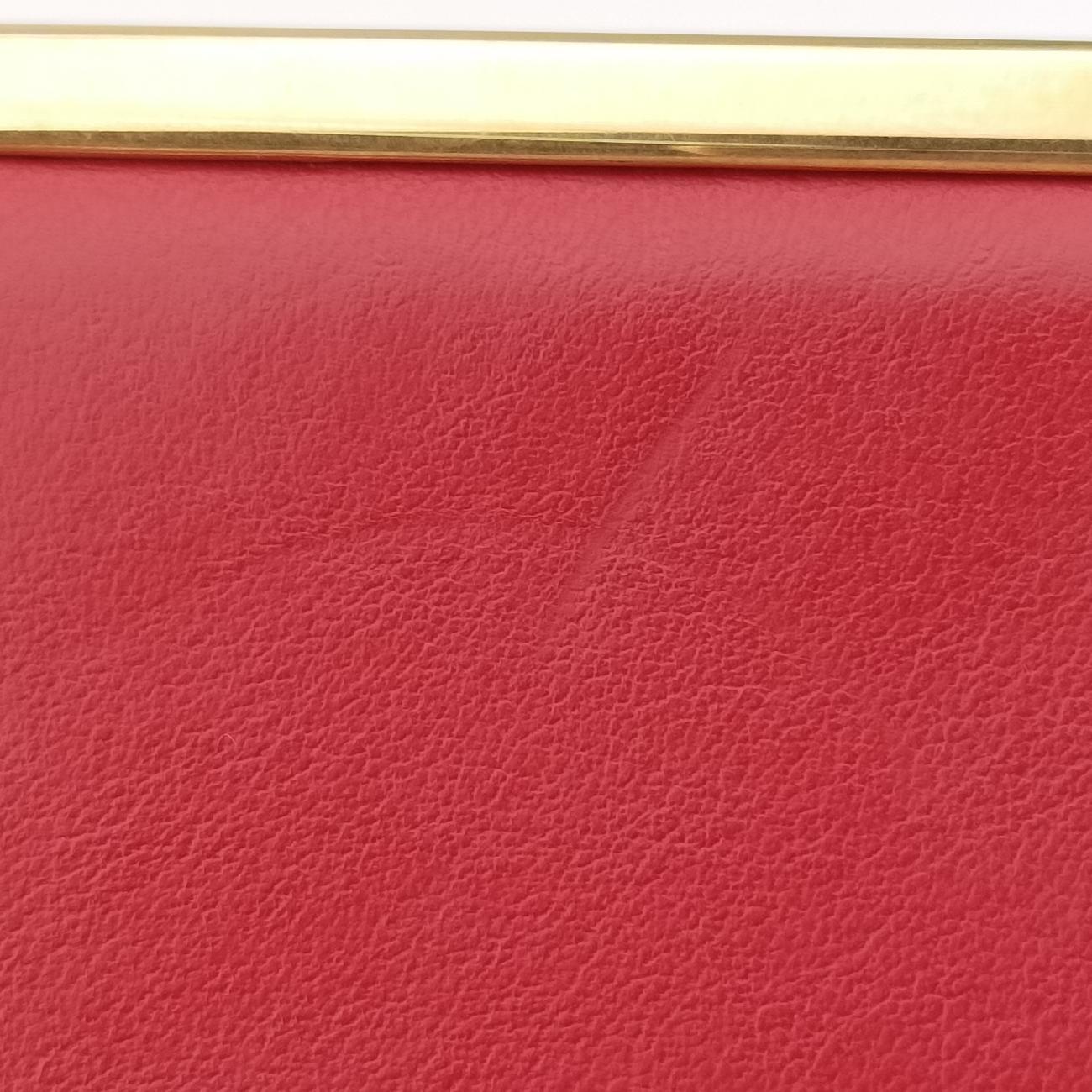 Vintage Prada Cahier Red x Black Leather 1BD045 shoulderbag | stylenewstar