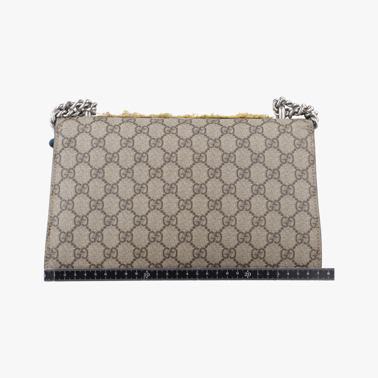 Pre-owned Gucci Dionysus Brown×Multicolor PVC coated canvas 400249 shoulderbag | stylenewstar