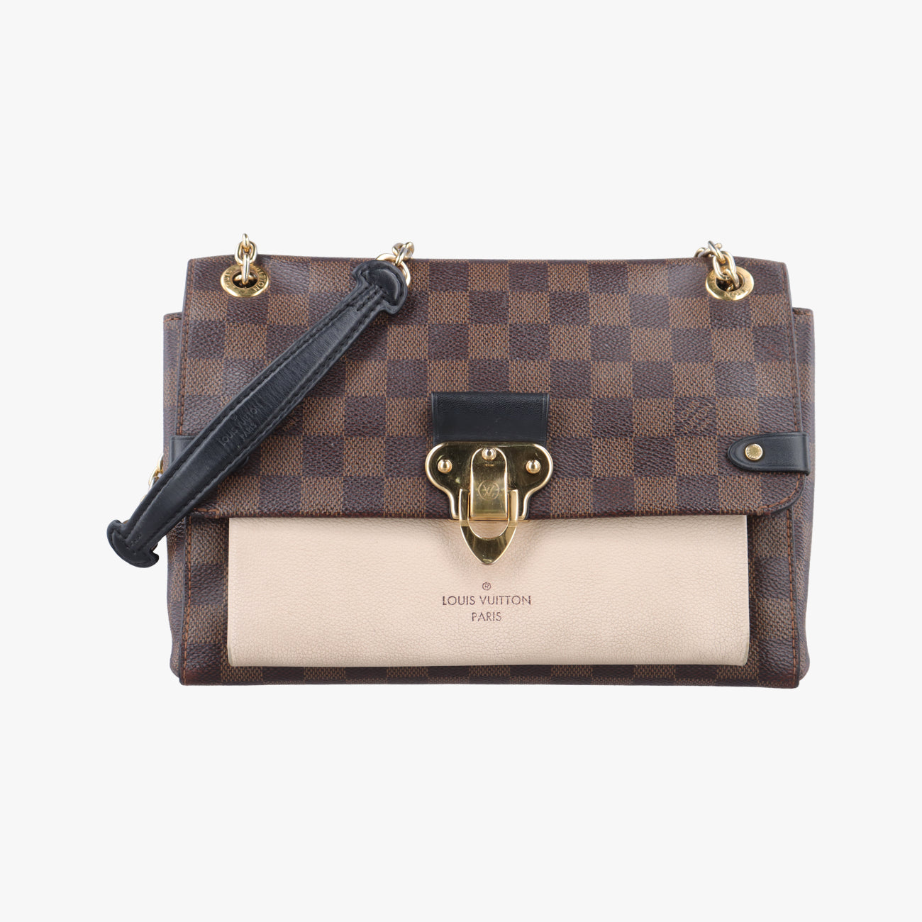 VavinPM EBENE×Creme Damier Canvas×calf leather MZ0199