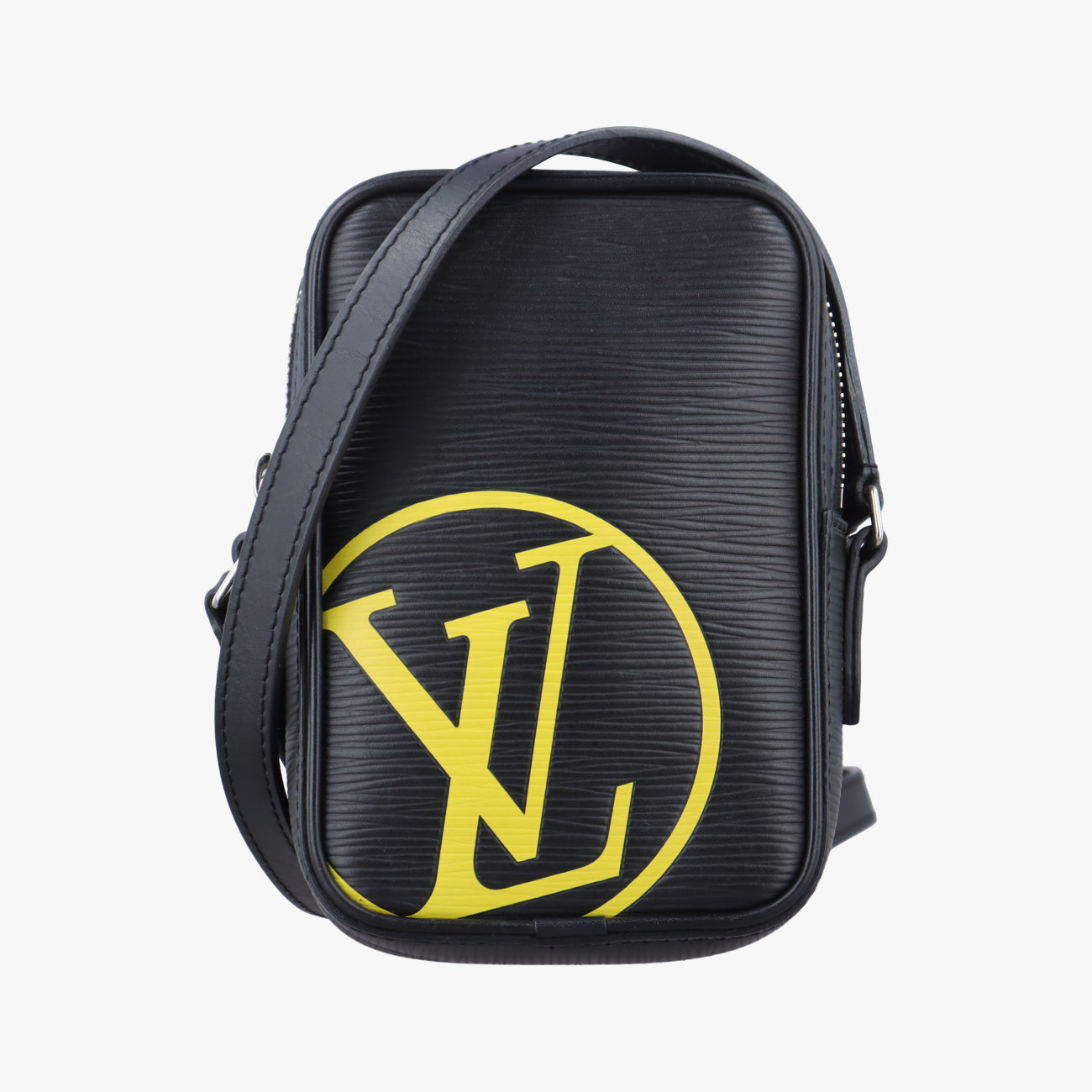 Pre-owned Louis Vuitton DANUBE Black epi M55120 shoulderbag | stylenewstar