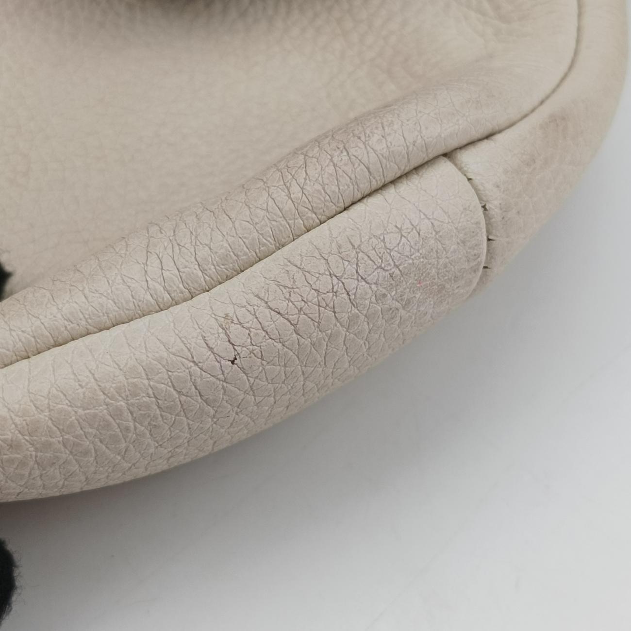 Pre-owned Gucci Gucci print White x Multicolor Leather 527792 bum bag/waist bag | stylenewstar