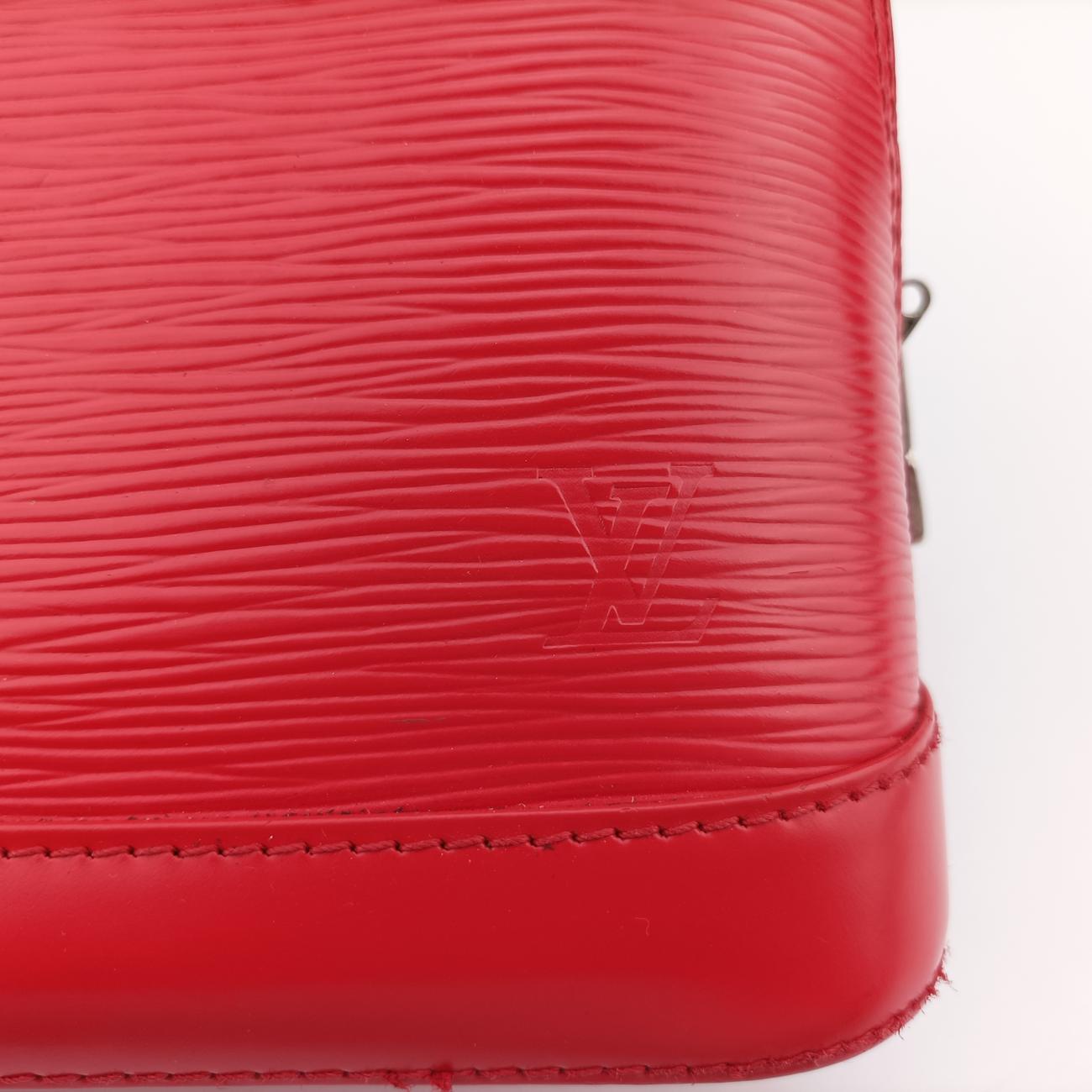 Pre-owned Louis Vuitton Alma BB COQUELICOT Epi M41160 shoulderbag | stylenewstar