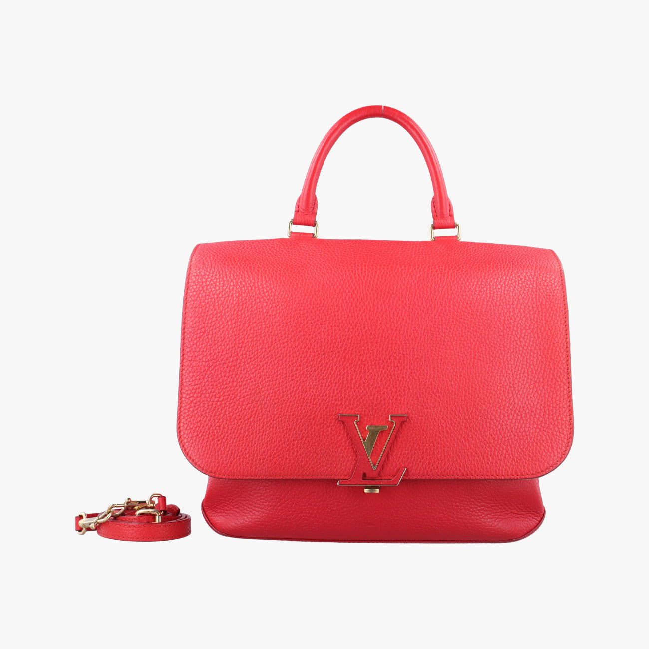 Pre-owned Louis Vuitton VOLTA Parnassus Ruby Taurillon leather M50543 shoulderbag | stylenewstar