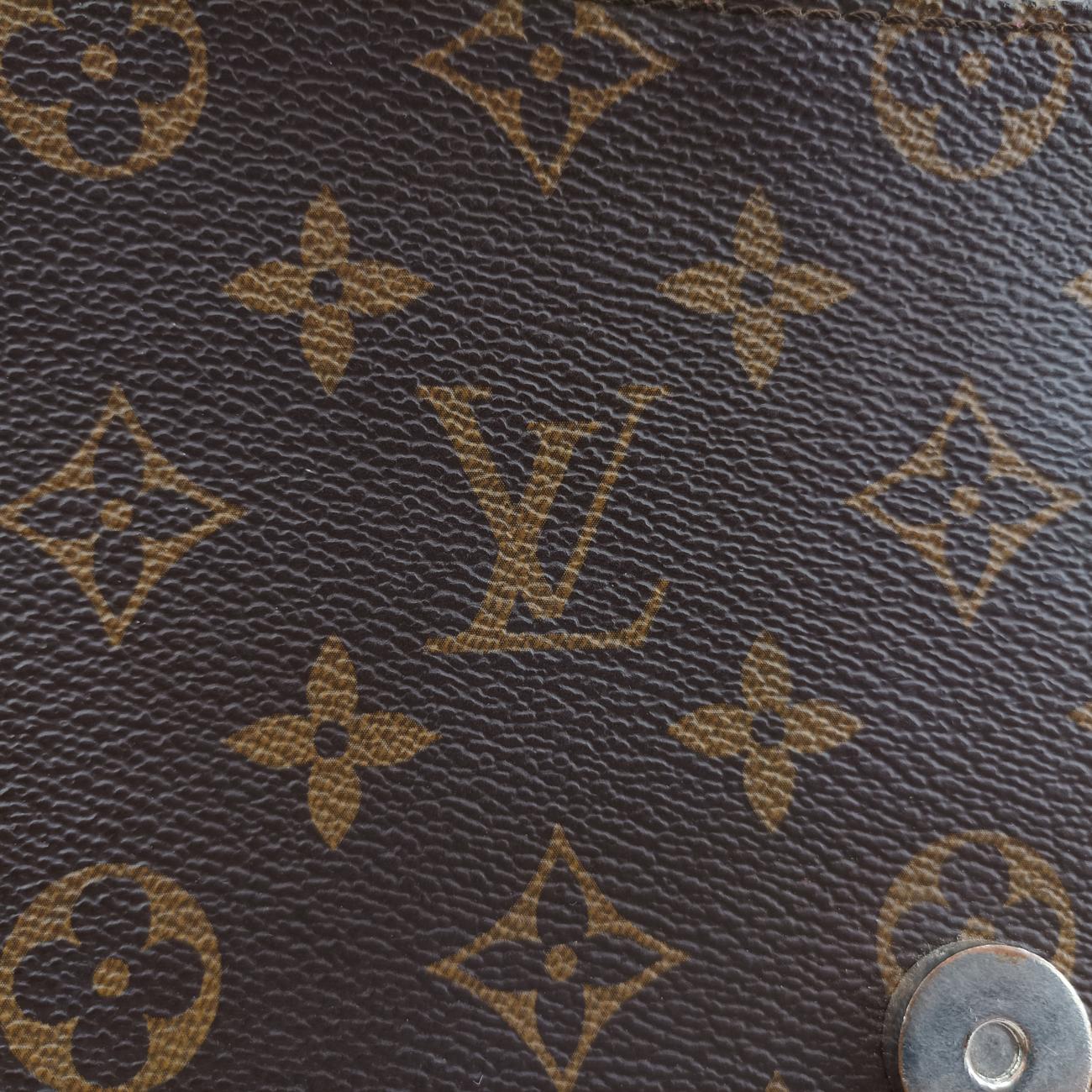 SAINT MICHEL brown×Freesia Monogram Canvas×calf leather CA0188
