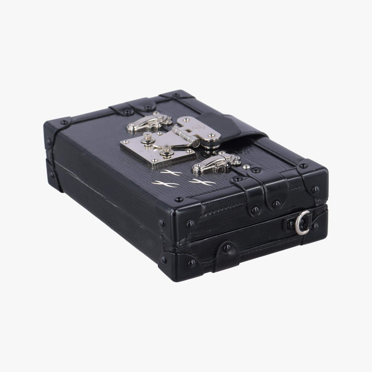 Pre-owned Louis Vuitton Petite Malle Noir Epi M5001N shoulderbag | stylenewstar