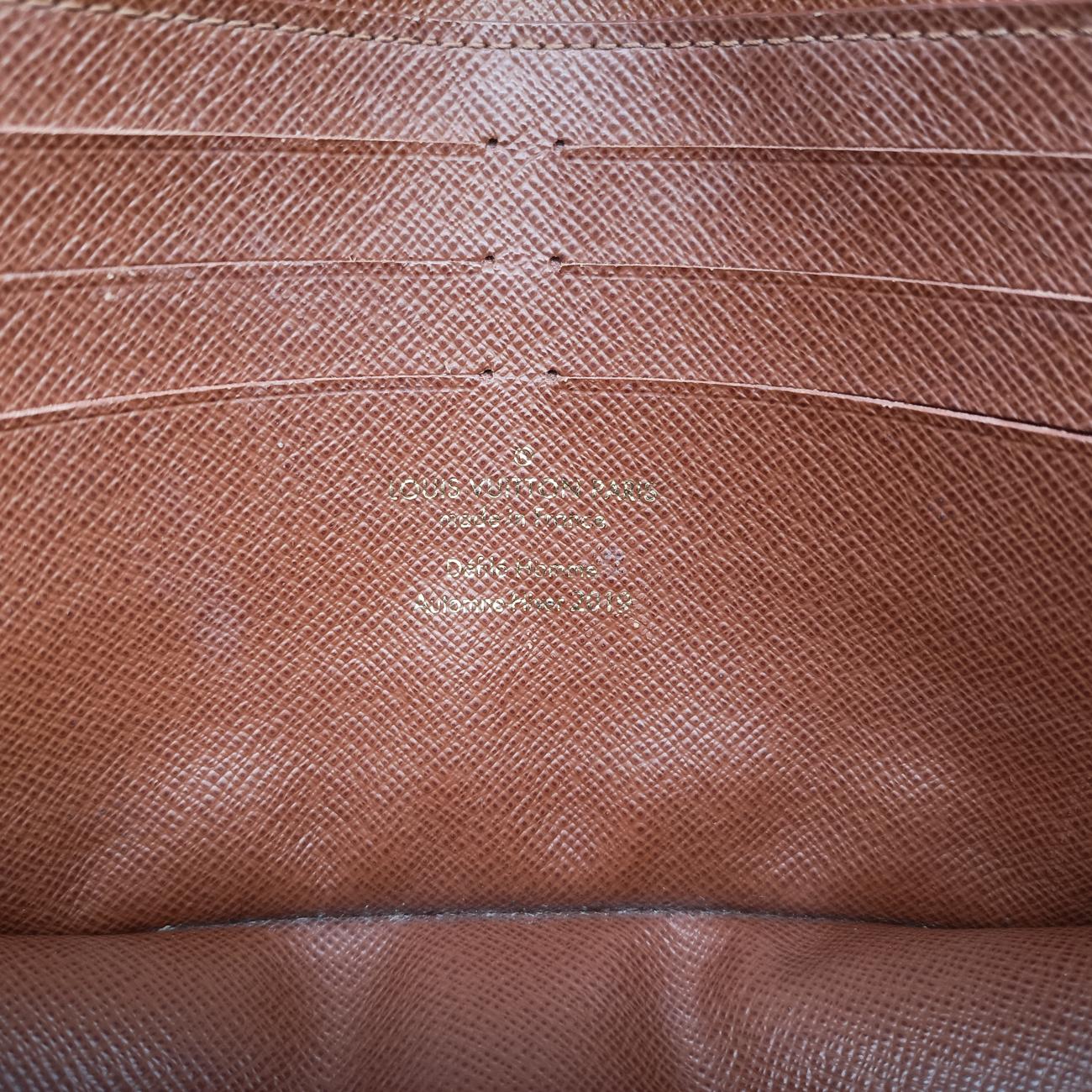 Pre-owned Louis Vuitton S-Lock Belt Pouch PM Brown Monogram Canvas M44667 bum bag/waist bag | stylenewstar