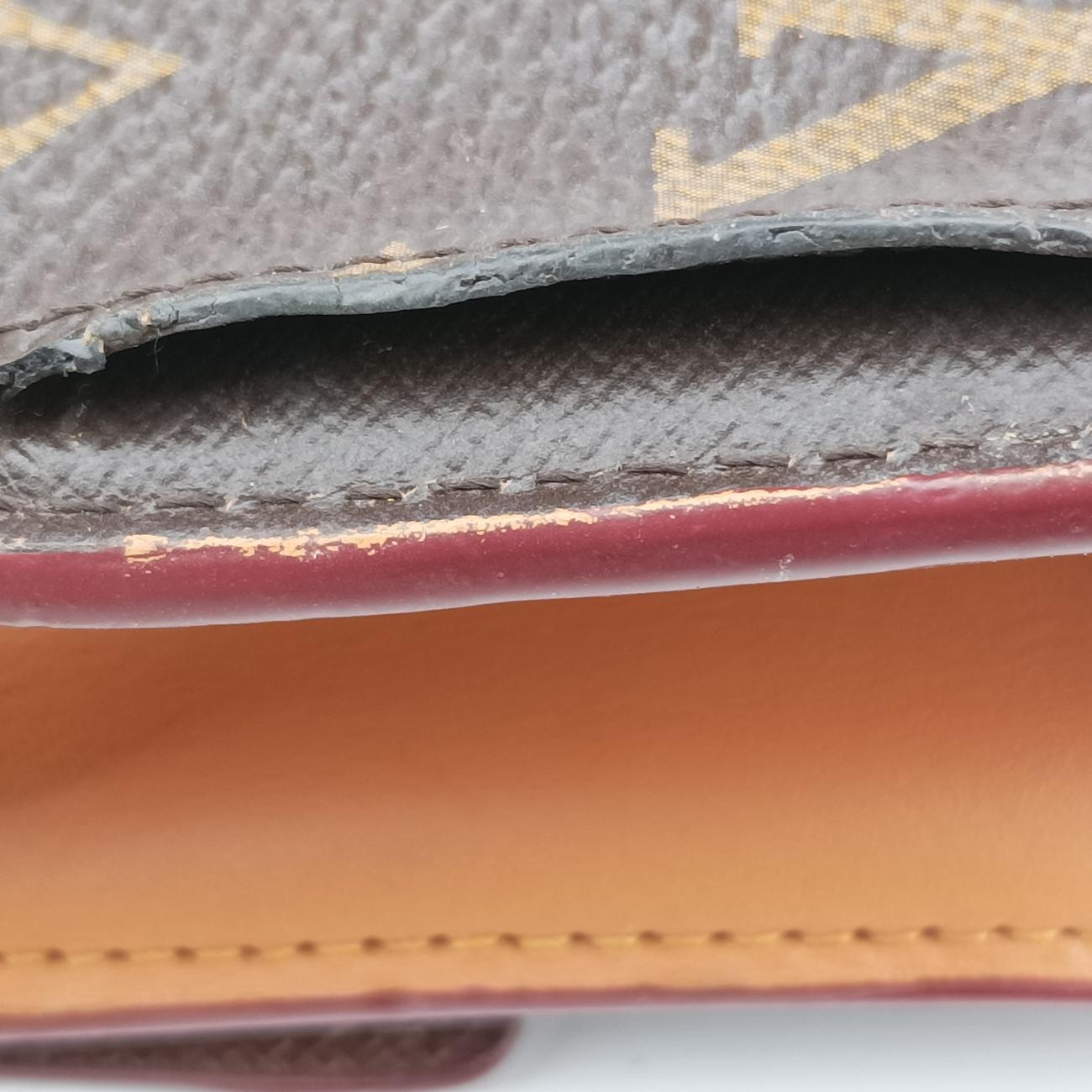 Pre-owned Louis Vuitton S-Lock Belt Pouch PM Brown Monogram Canvas M44667 bum bag/waist bag | stylenewstar