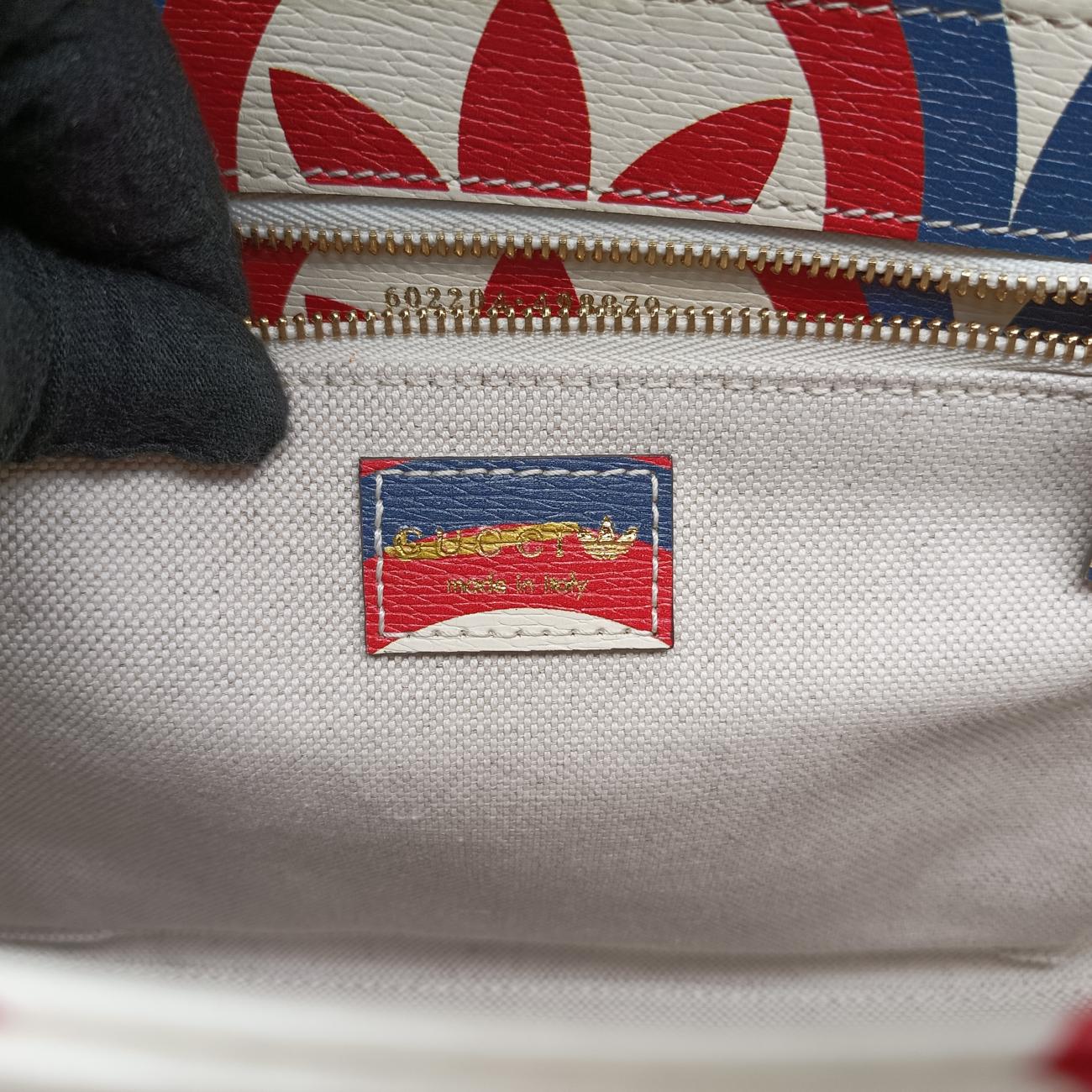 Secondhand Gucci The Hacker Project Horsebit 1955 Multicolour Leather 602204 shoulderbag | stylenewstar