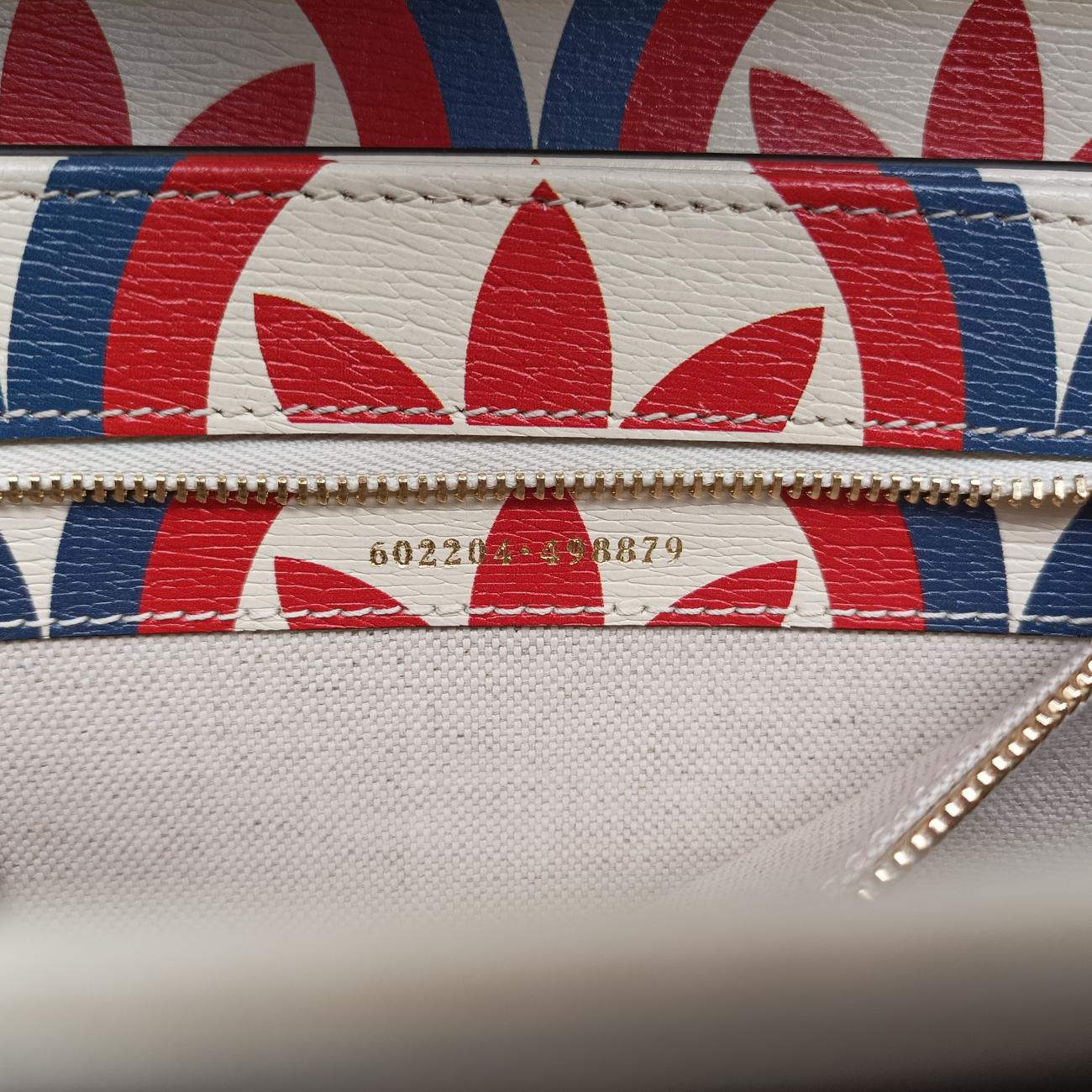 Secondhand Gucci The Hacker Project Horsebit 1955 Multicolour Leather 602204 shoulderbag | stylenewstar