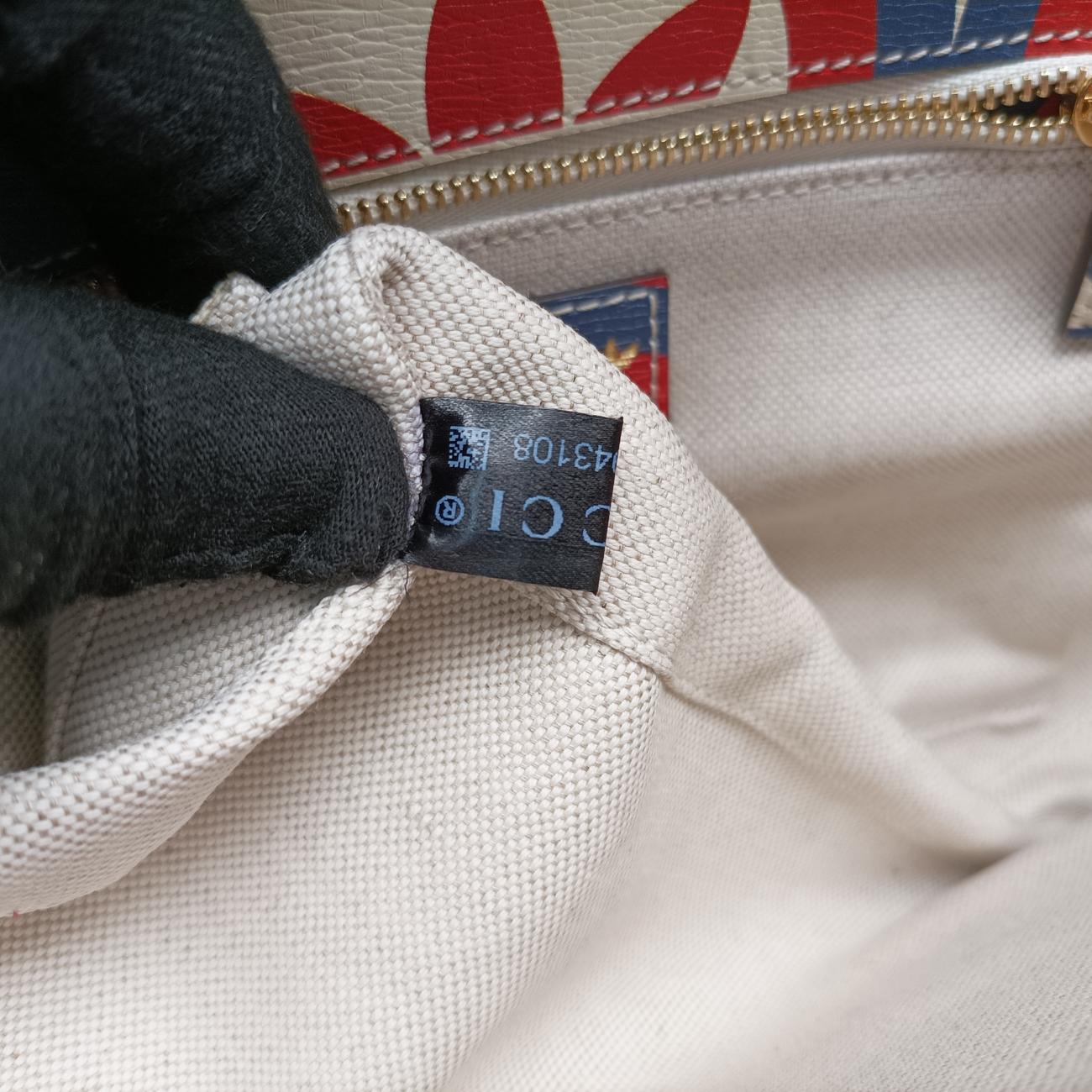 Secondhand Gucci The Hacker Project Horsebit 1955 Multicolour Leather 602204 shoulderbag | stylenewstar