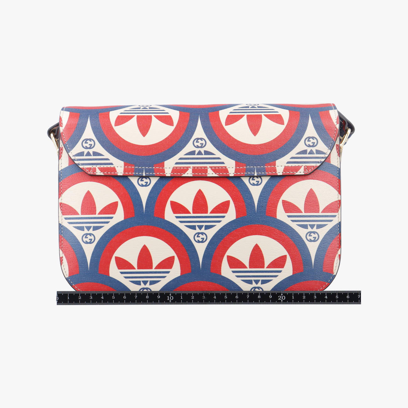 Secondhand Gucci The Hacker Project Horsebit 1955 Multicolour Leather 602204 shoulderbag | stylenewstar