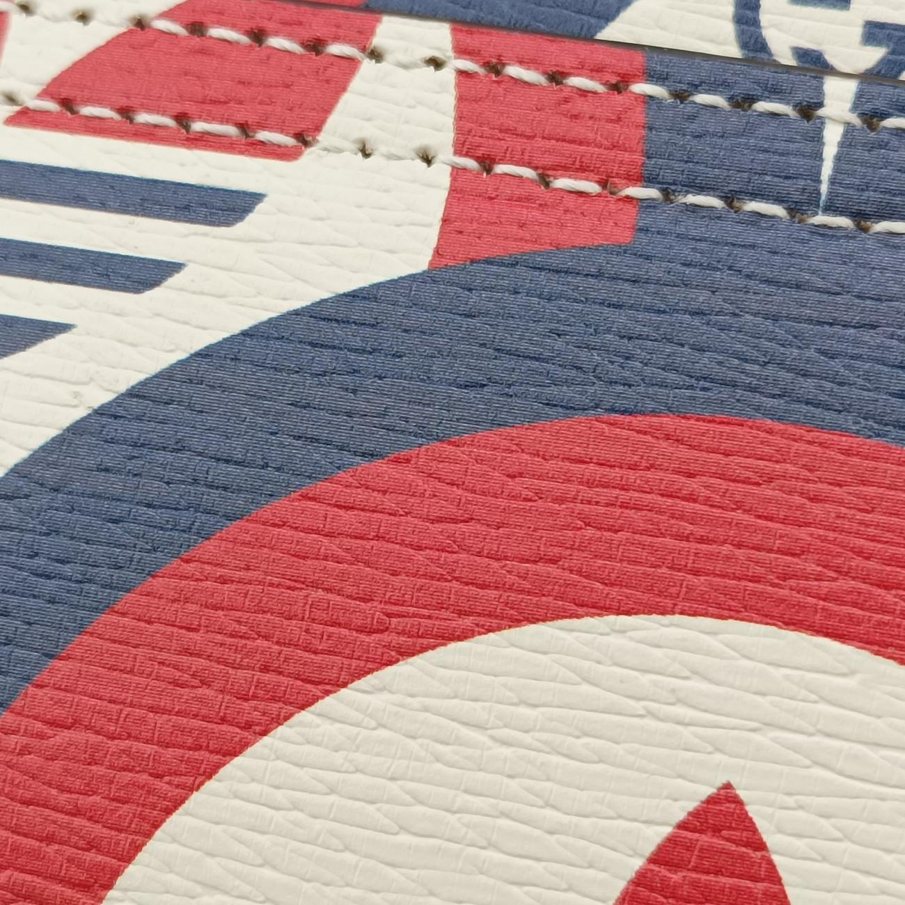 Secondhand Gucci The Hacker Project Horsebit 1955 Multicolour Leather 602204 shoulderbag | stylenewstar