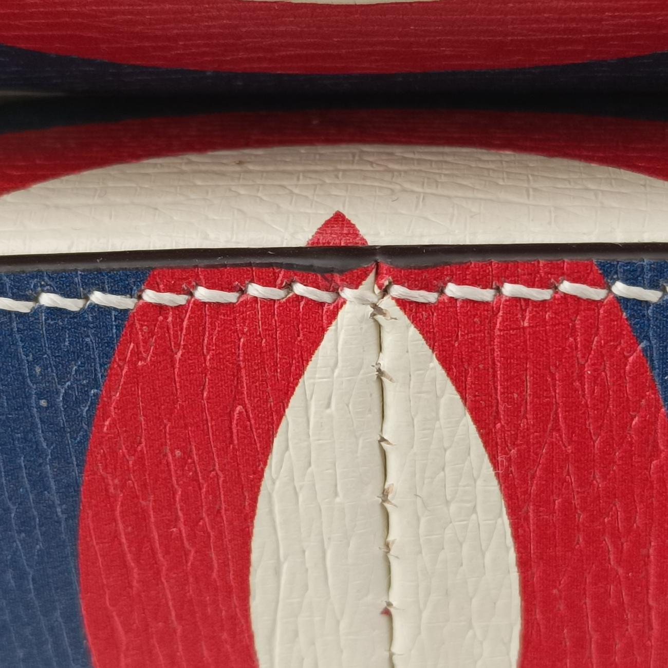 Secondhand Gucci The Hacker Project Horsebit 1955 Multicolour Leather 602204 shoulderbag | stylenewstar