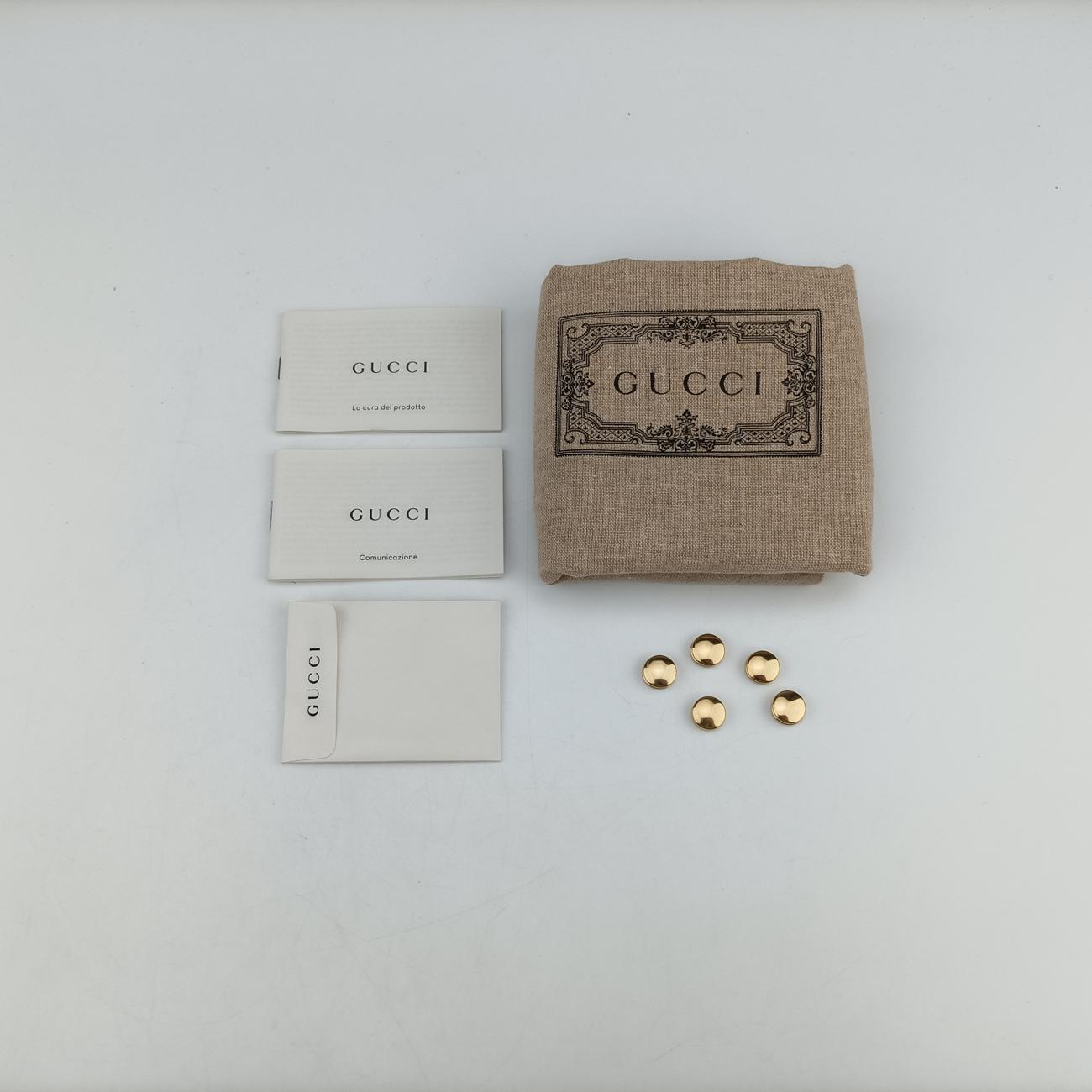 Secondhand Gucci The Hacker Project Horsebit 1955 Multicolour Leather 602204 shoulderbag | stylenewstar