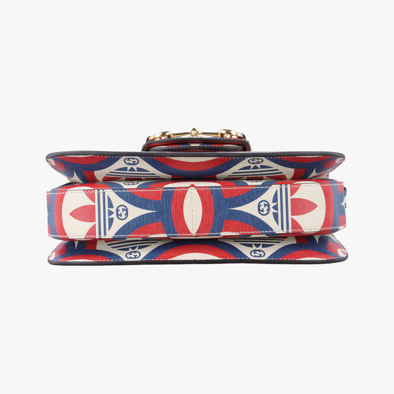 Secondhand Gucci The Hacker Project Horsebit 1955 Multicolour Leather 602204 shoulderbag | stylenewstar