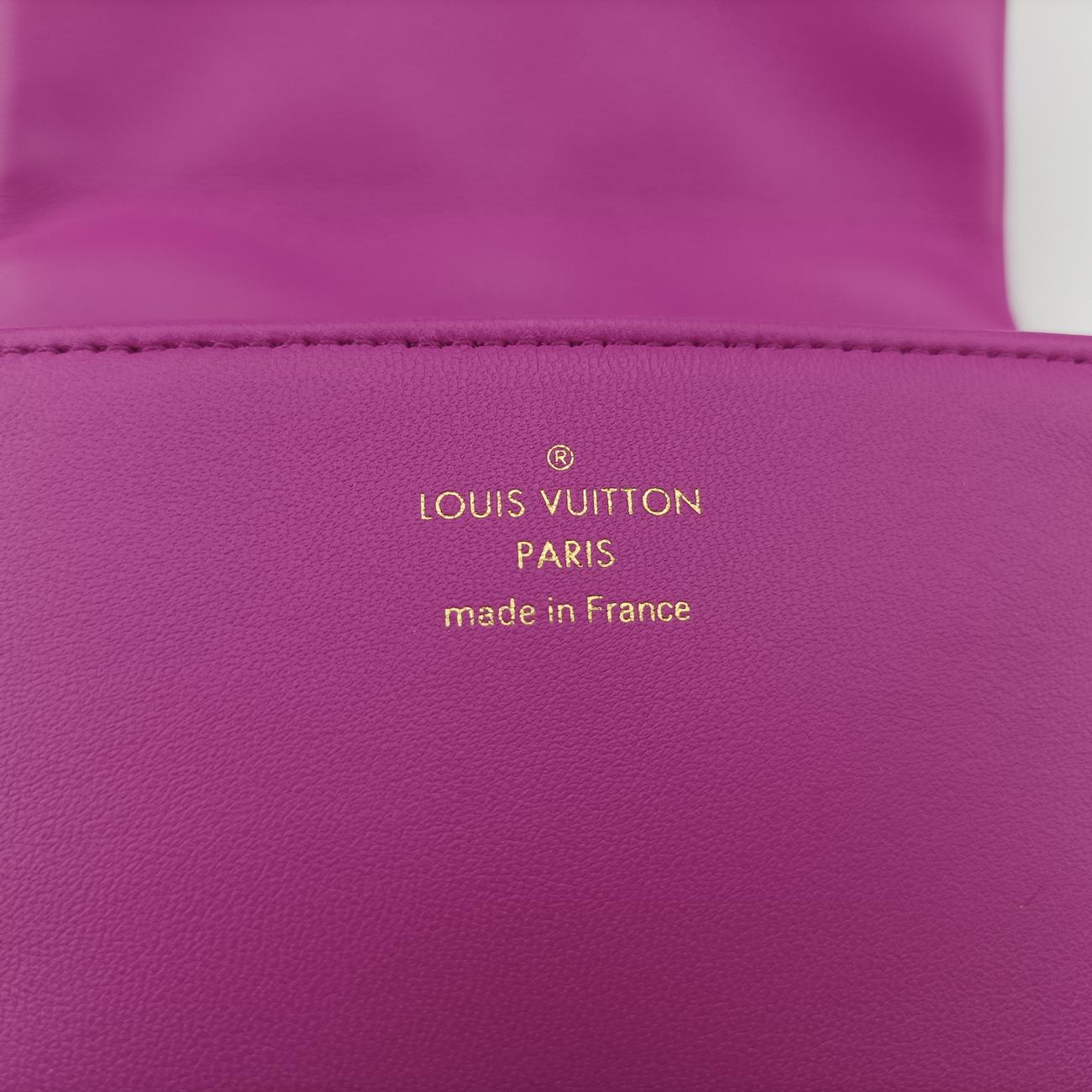 Pre-owned Louis Vuitton COUSSIN ORCHIDEE lambskin M81127 shoulderbag | stylenewstar