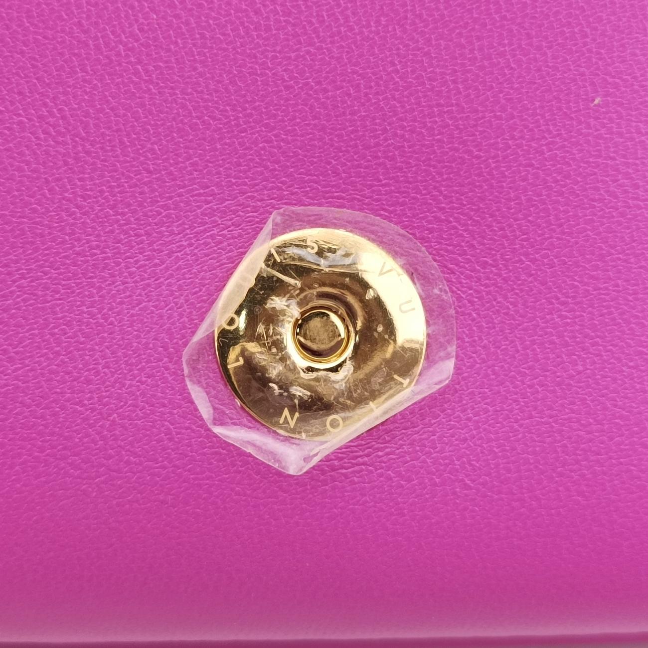 Pre-owned Louis Vuitton COUSSIN ORCHIDEE lambskin M81127 shoulderbag | stylenewstar