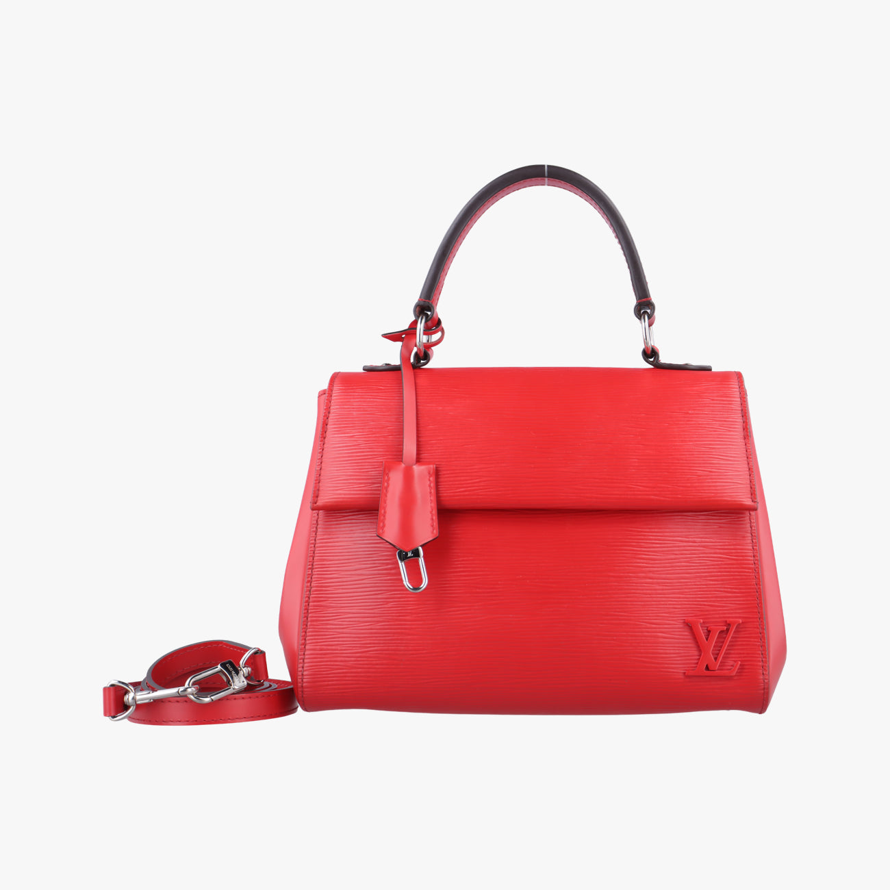 Pre-owned Louis Vuitton CLUNY　BB Red Epi M41337 shoulderbag | stylenewstar